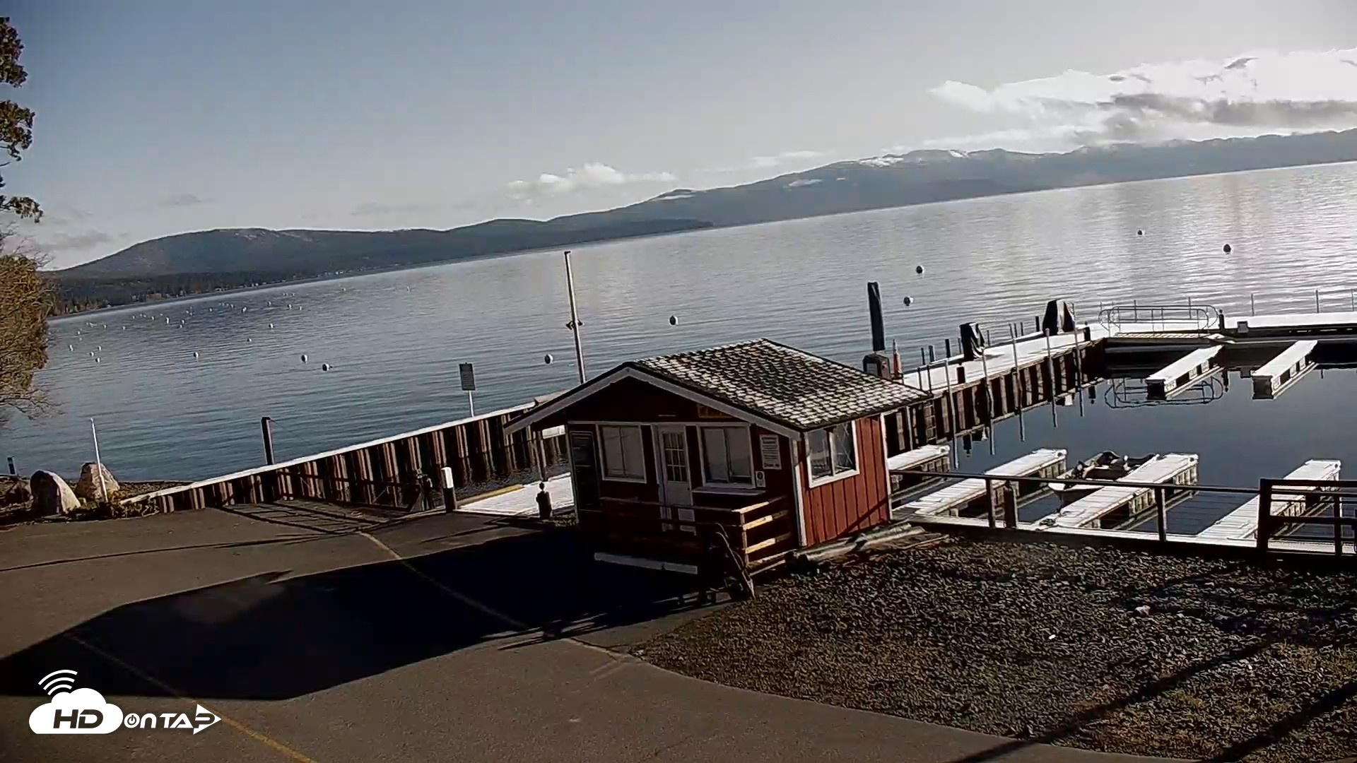 Snapshot of Obexer's Marina Lake Tahoe Live Webcam taken Apr 23, 2026, 7:29am PDT
