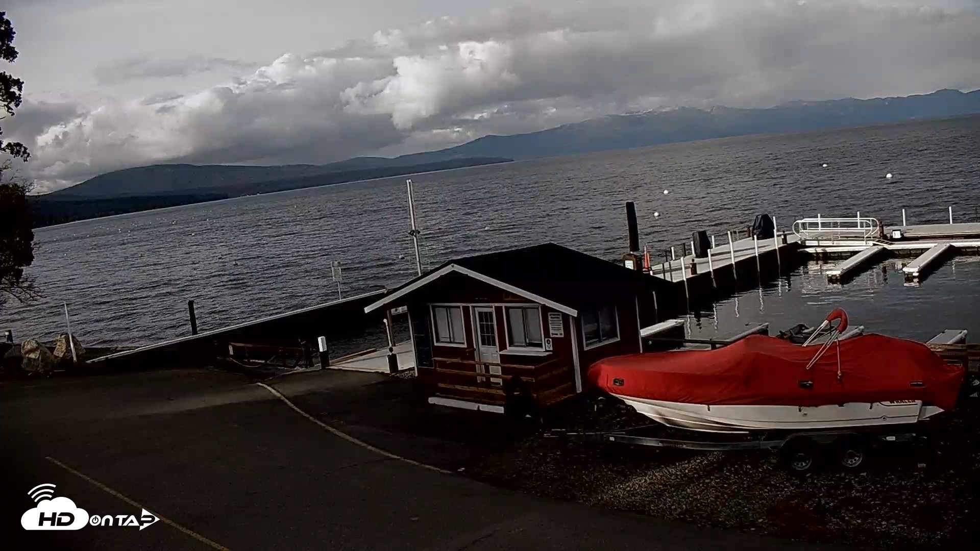 Snapshot of Obexer's Marina Lake Tahoe Live Webcam taken Apr 27, 2026, 6:11pm PDT