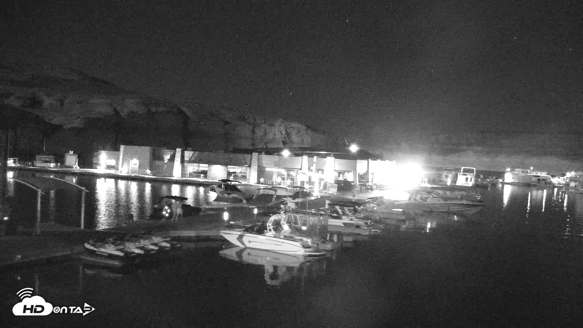 Snapshot of Lake Powell Antelope Point Marina Live Webcam taken Jun 28, 2026, 10:15pm MST