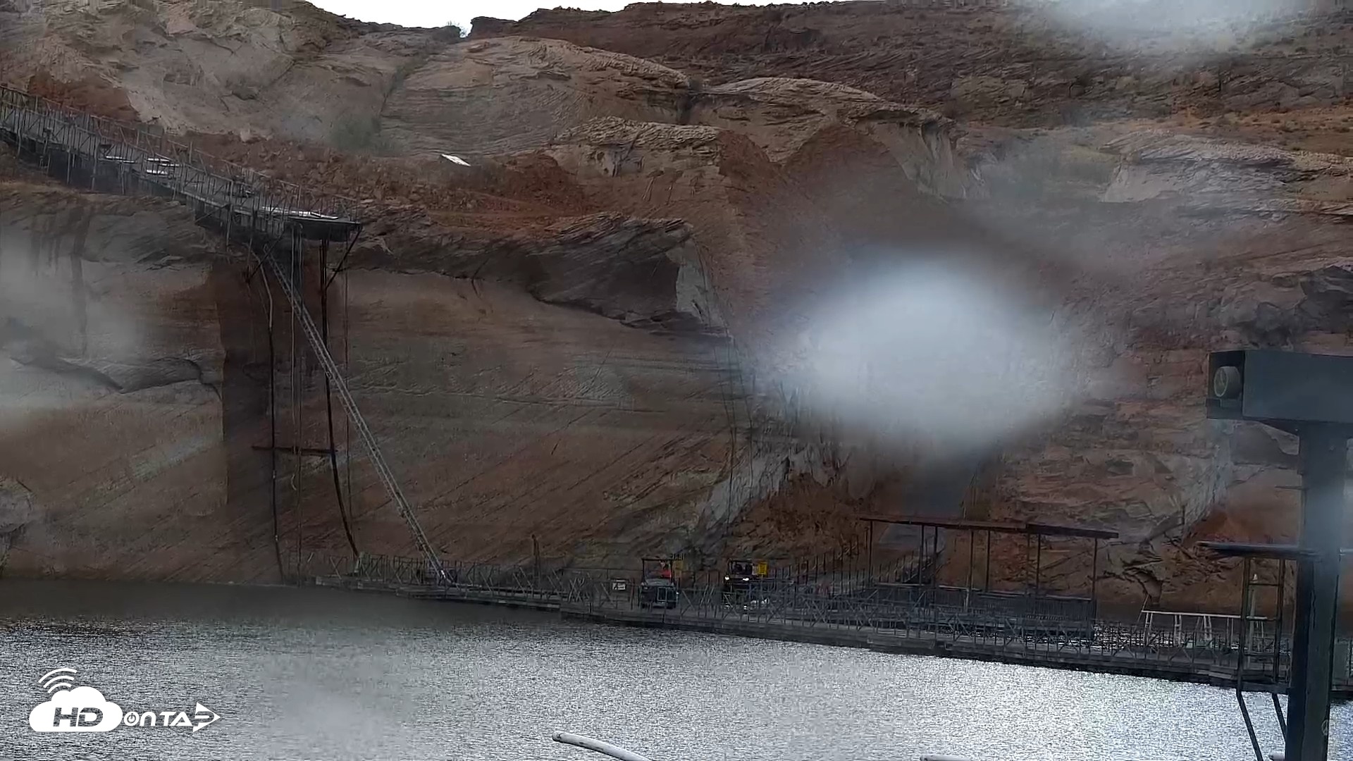 Snapshot of Lake Powell Antelope Point Marina Live Webcam taken Sep 1, 2026, 3:52pm MST