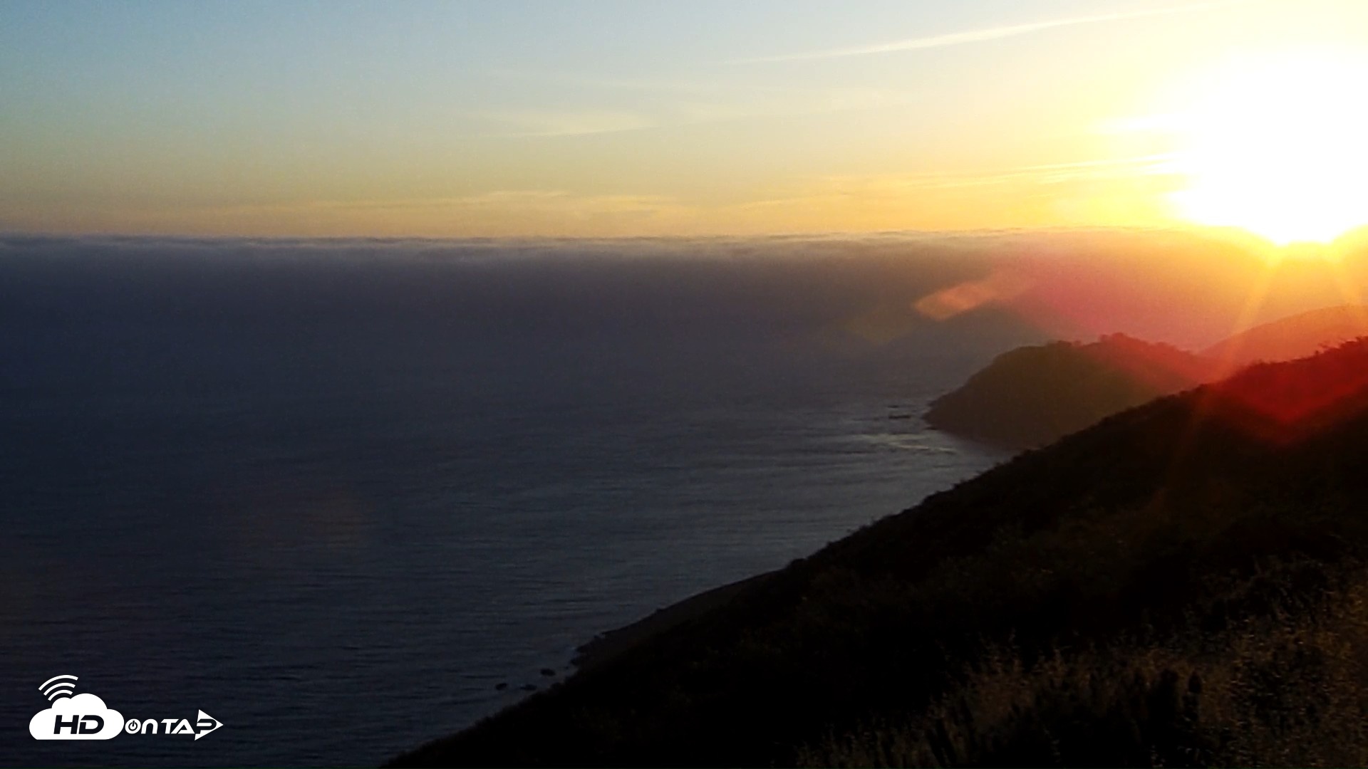Snapshot of Big Sur's Post Ranch Inn Live Webcam taken May 1, 2026, 7:46pm PDT