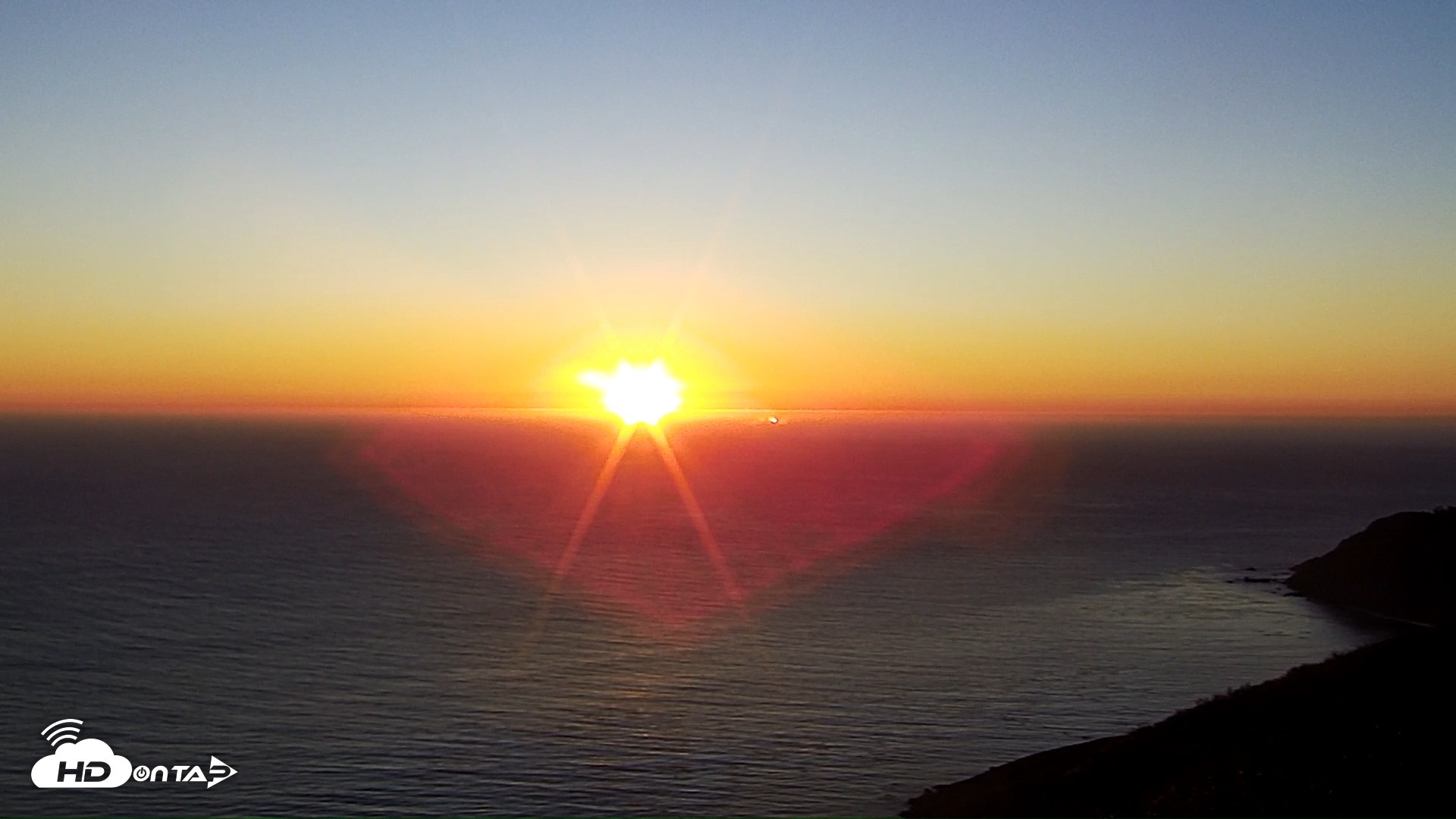 Snapshot of Big Sur's Post Ranch Inn Live Webcam taken Oct 29, 2025, 6:13pm PDT