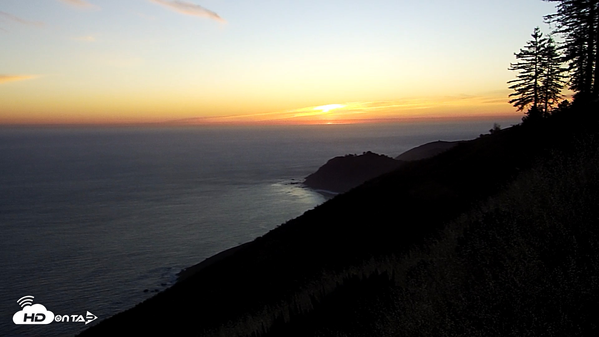 Snapshot of Big Sur's Post Ranch Inn Live Webcam taken Apr 5, 2026, 7:37pm PDT