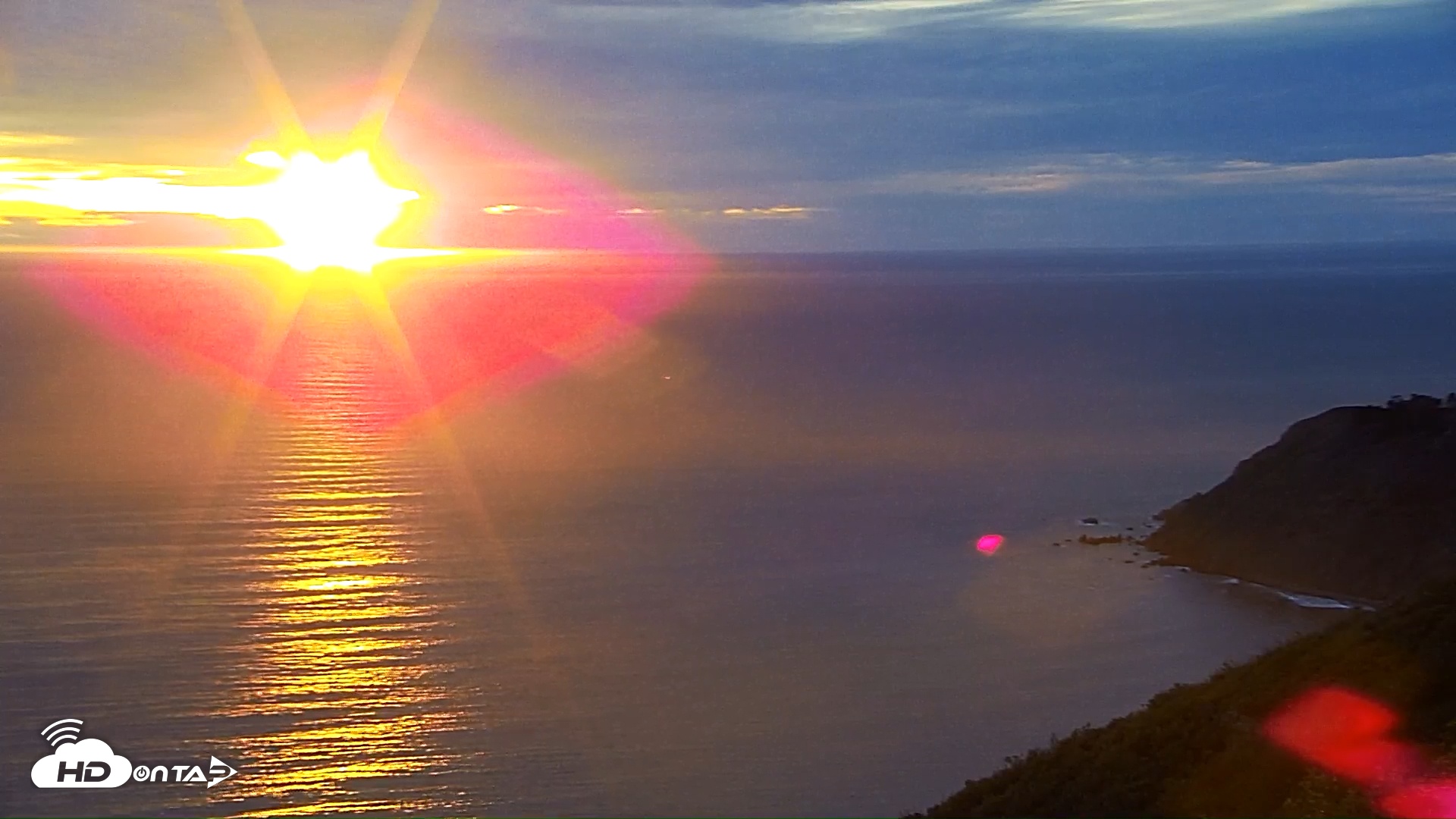 Snapshot of Big Sur's Post Ranch Inn Live Webcam taken Feb 28, 2026, 5:58pm PST