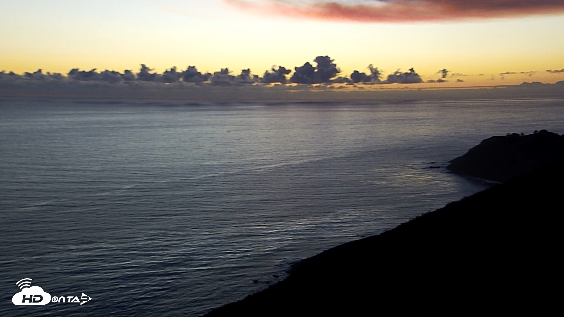 Snapshot of Big Sur's Post Ranch Inn Live Webcam taken Oct 14, 2025, 6:42pm PDT