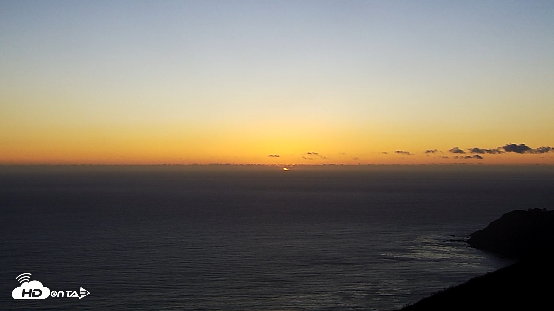Snapshot of Big Sur's Post Ranch Inn Live Webcam taken Oct 11, 2025, 6:38pm PDT