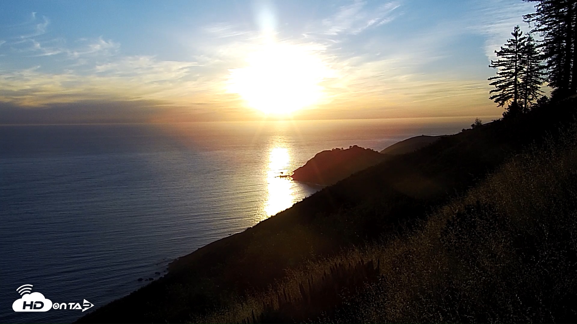 Snapshot of Big Sur's Post Ranch Inn Live Webcam taken Apr 3, 2026, 7:15pm PDT