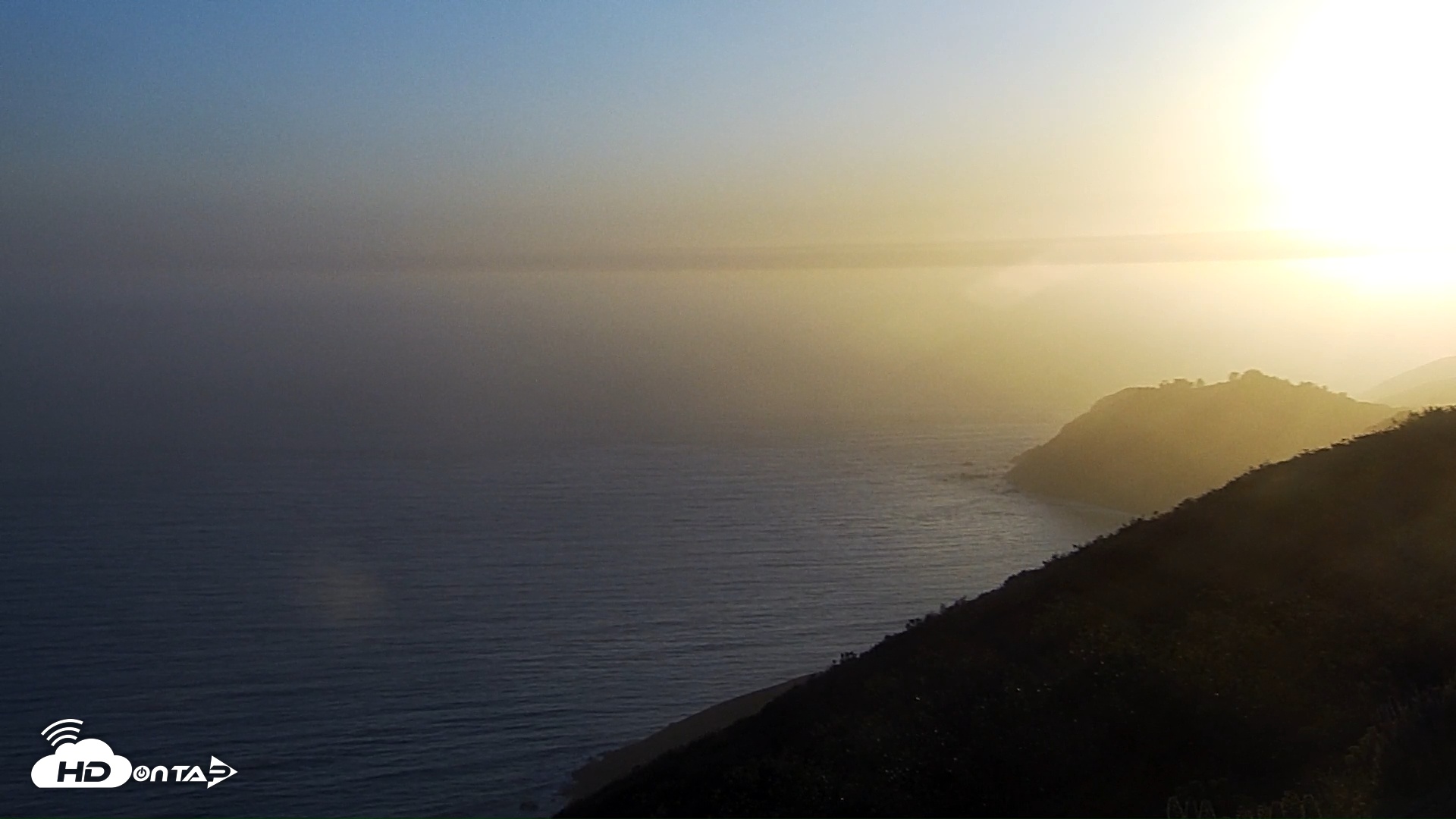 Snapshot of Big Sur's Post Ranch Inn Live Webcam taken May 4, 2025, 7:34pm PDT