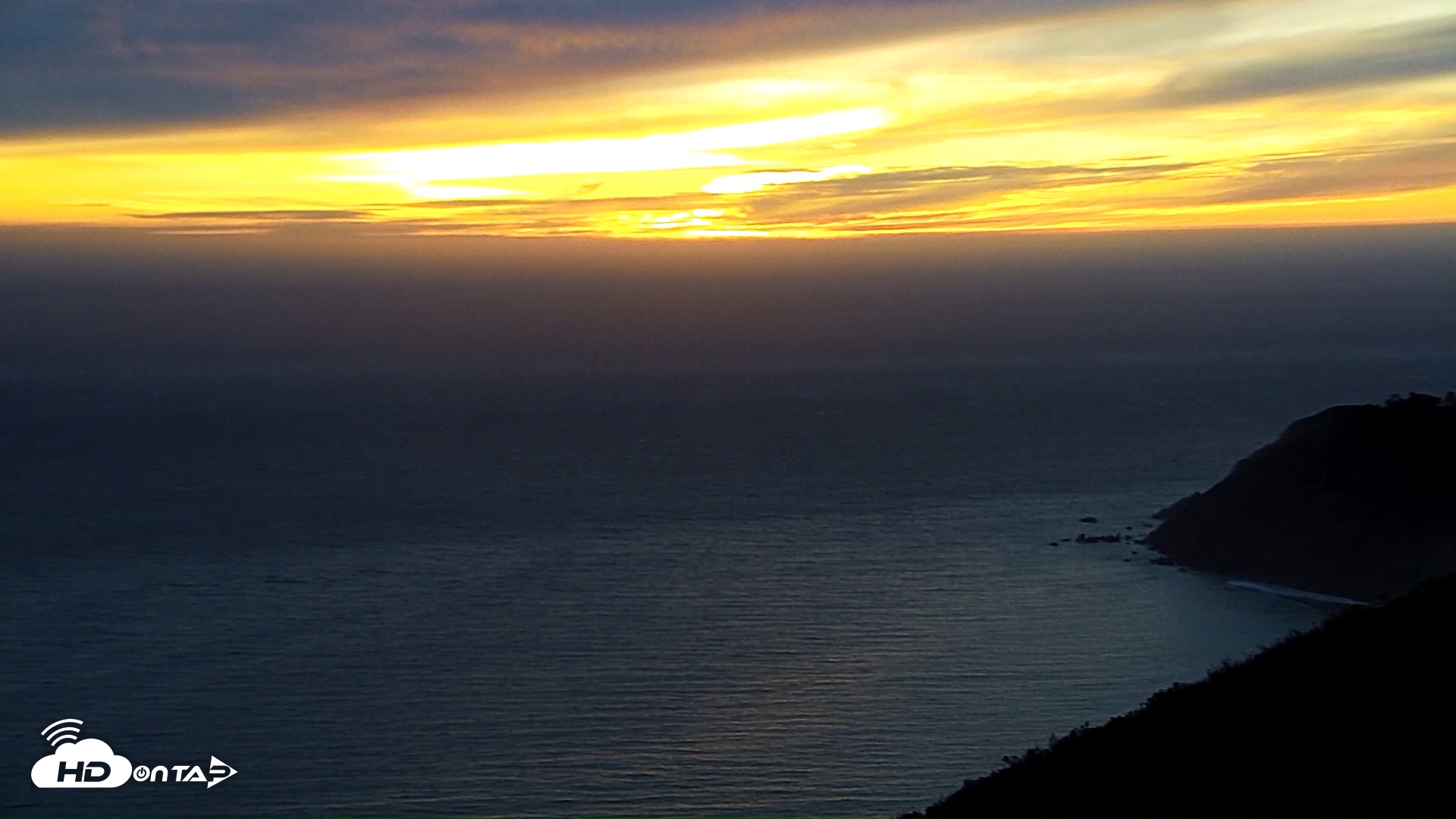 Snapshot of Big Sur's Post Ranch Inn Live Webcam taken Mar 13, 2026, 7:22pm PDT