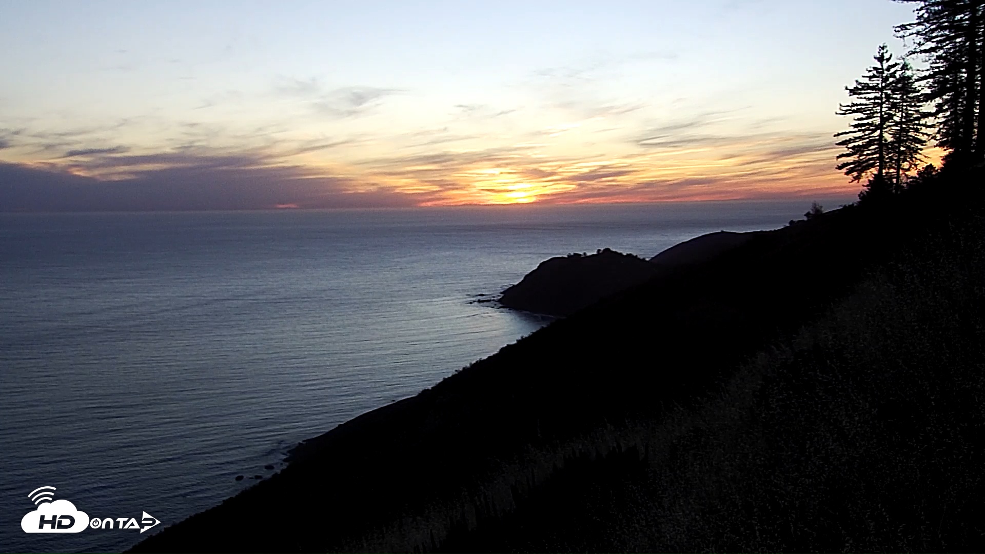 Snapshot of Big Sur's Post Ranch Inn Live Webcam taken Apr 3, 2026, 7:35pm PDT