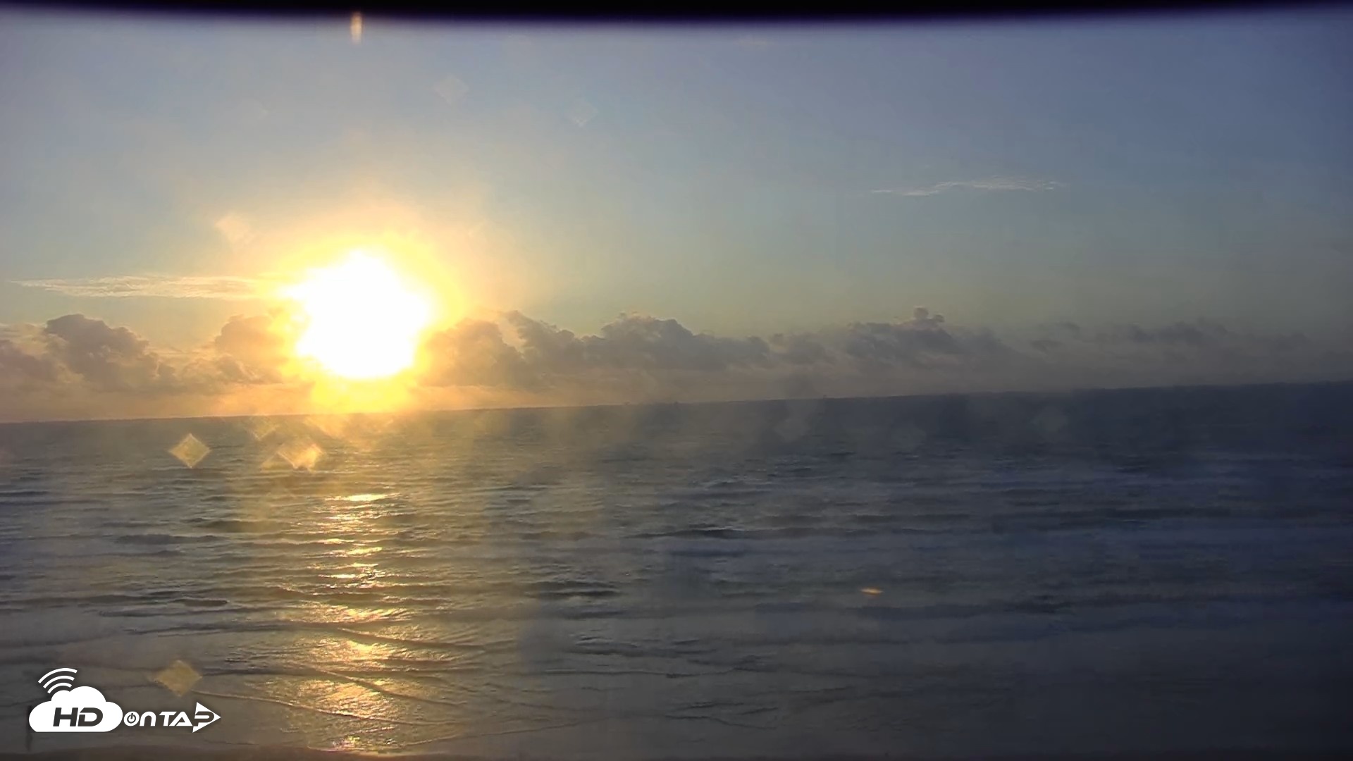 Snapshot of Gulf Shores - Port Aransas Live Beach Cam taken Oct 13, 2026, 7:45am CDT