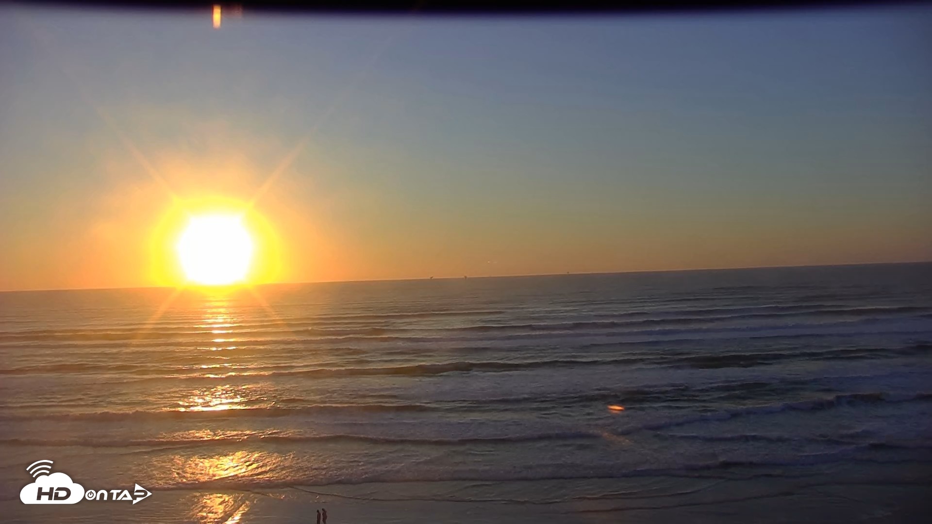 Snapshot of Gulf Shores - Port Aransas Live Beach Cam taken Oct 9, 2026, 7:40am CDT