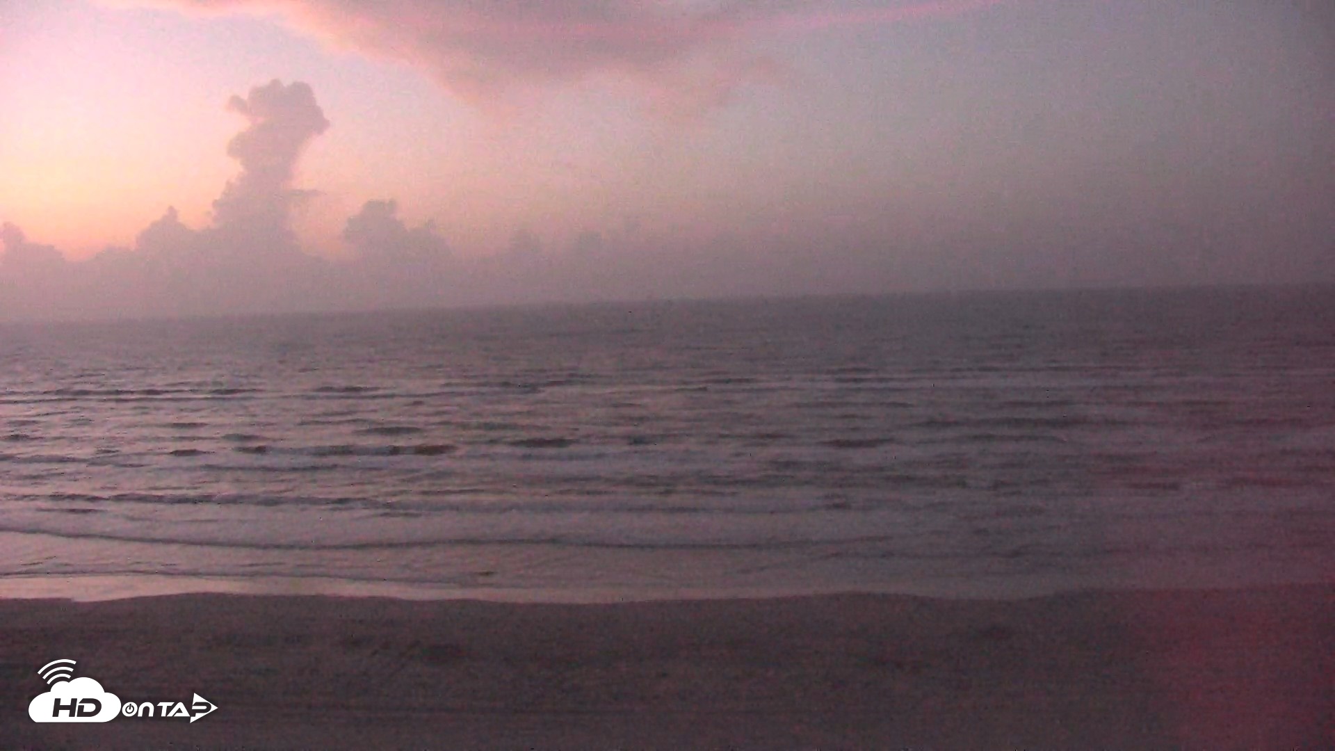 Snapshot of Gulf Shores - Port Aransas Live Beach Cam taken Aug 15, 2026, 6:34am CDT
