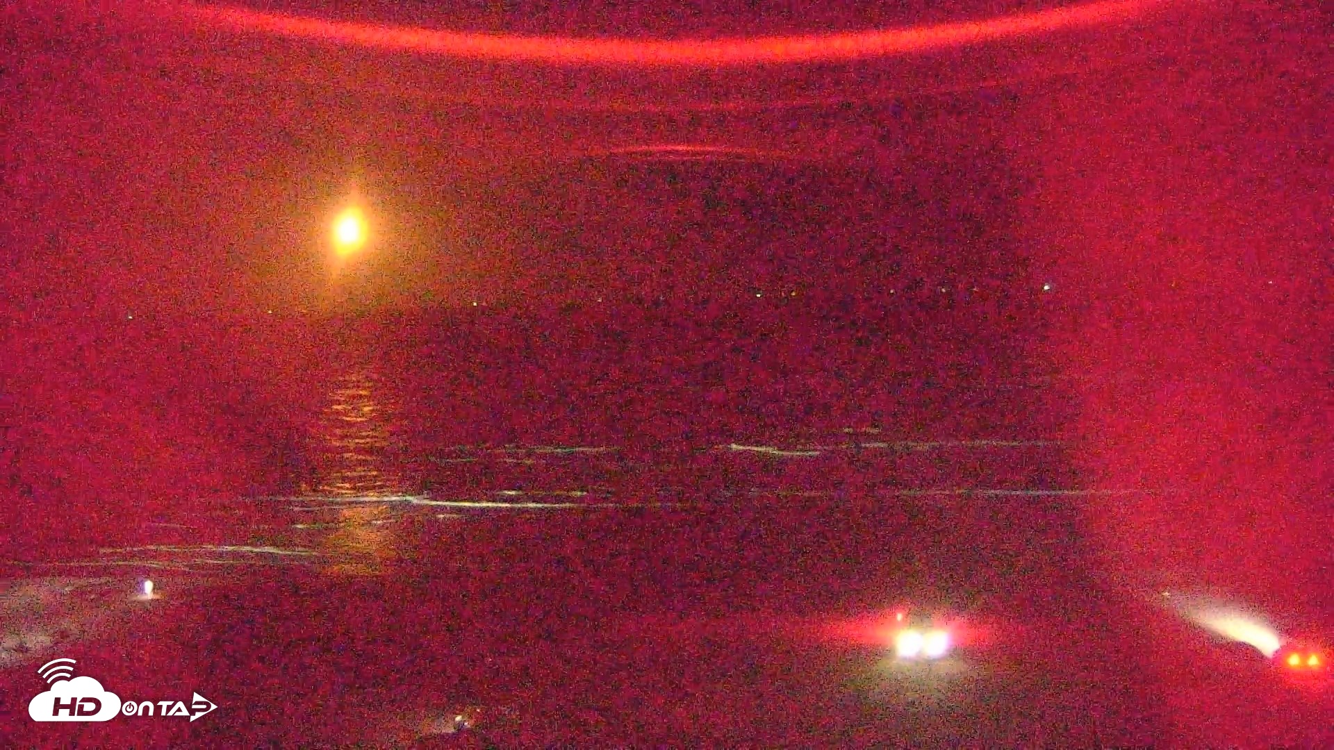 Snapshot of Gulf Shores - Port Aransas Live Beach Cam taken Jul 31, 2026, 10:04pm CDT