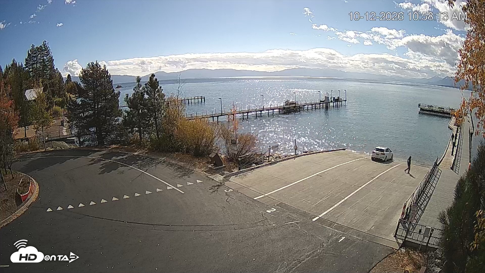 Snapshot of North Lake Tahoe Boat Ramp Live Webcam taken Oct 12, 2026, 10:58am PDT