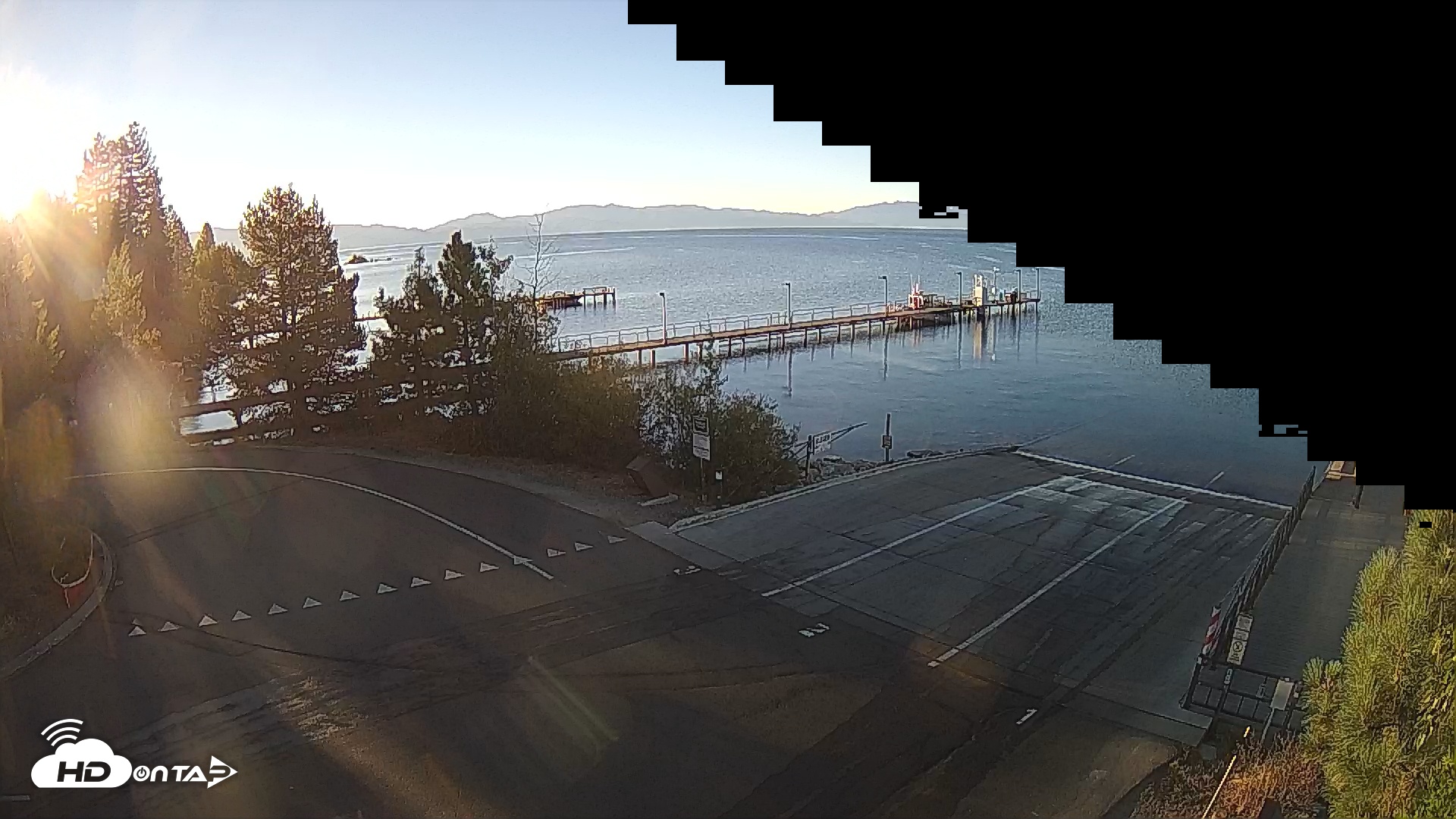Snapshot of North Lake Tahoe Boat Ramp Live Webcam taken Aug 14, 2025, 7:04am PDT