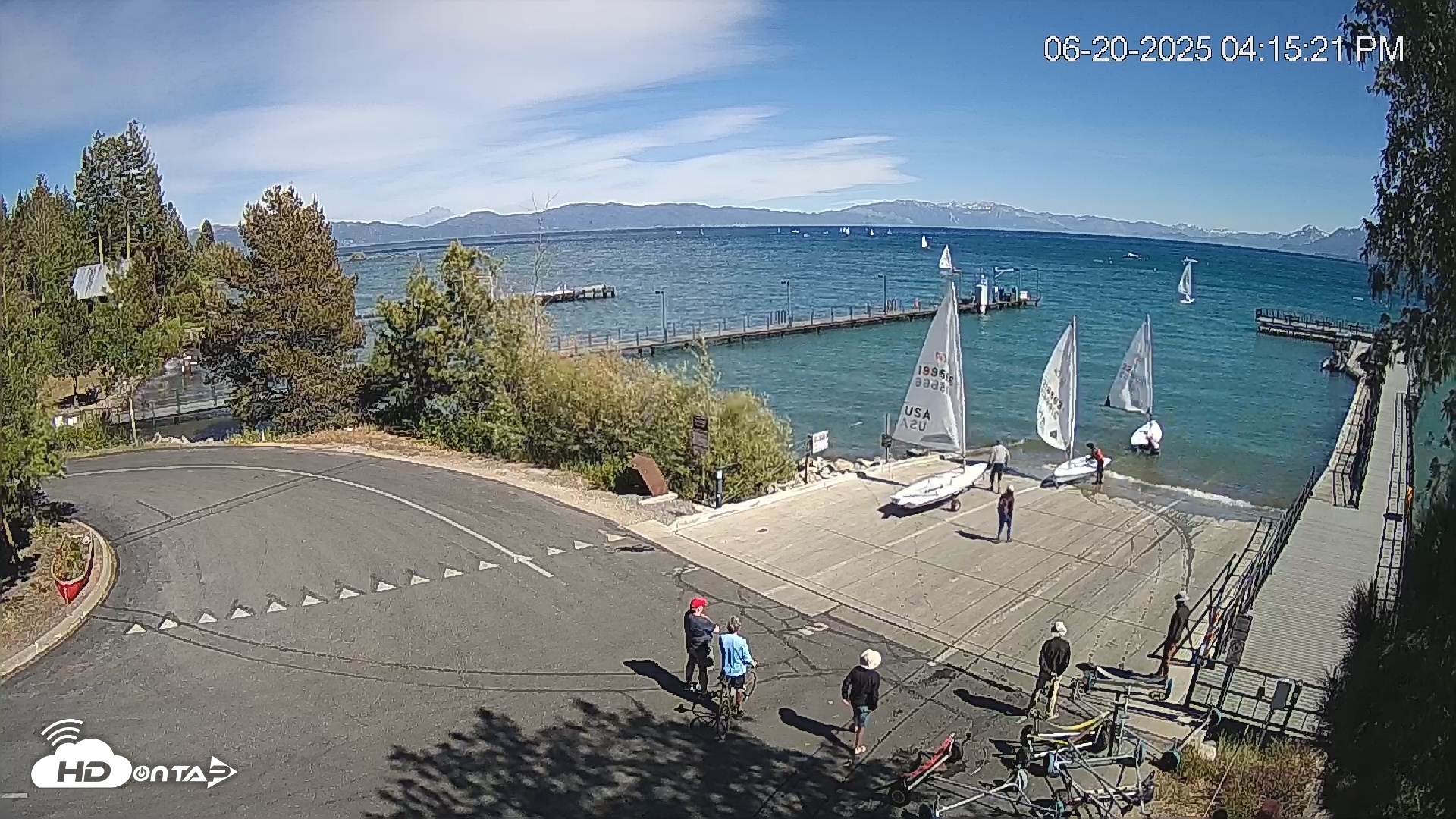 Snapshot of North Lake Tahoe Boat Ramp Live Webcam taken Jun 20, 2025, 4:16pm PDT