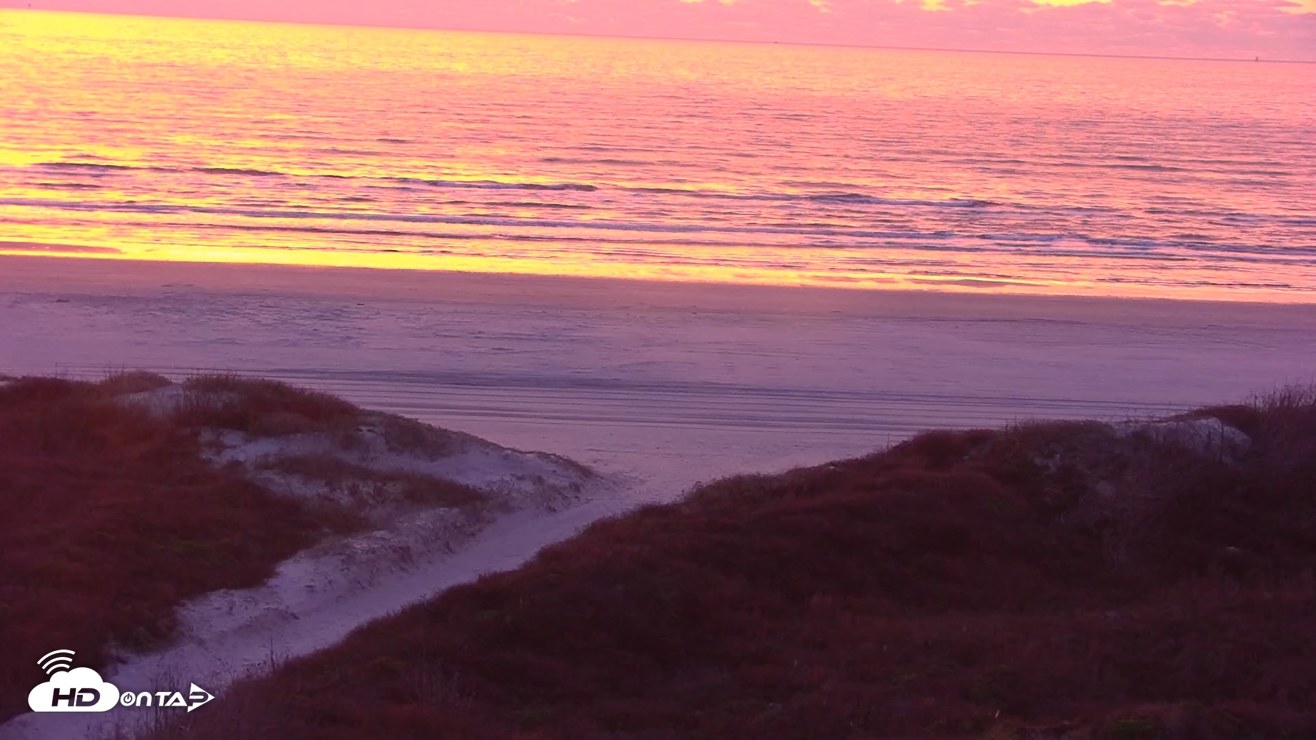 Snapshot of Casa Condos Port Aransas Beach Live Webcam taken Jan 29, 2026, 7:08am CST