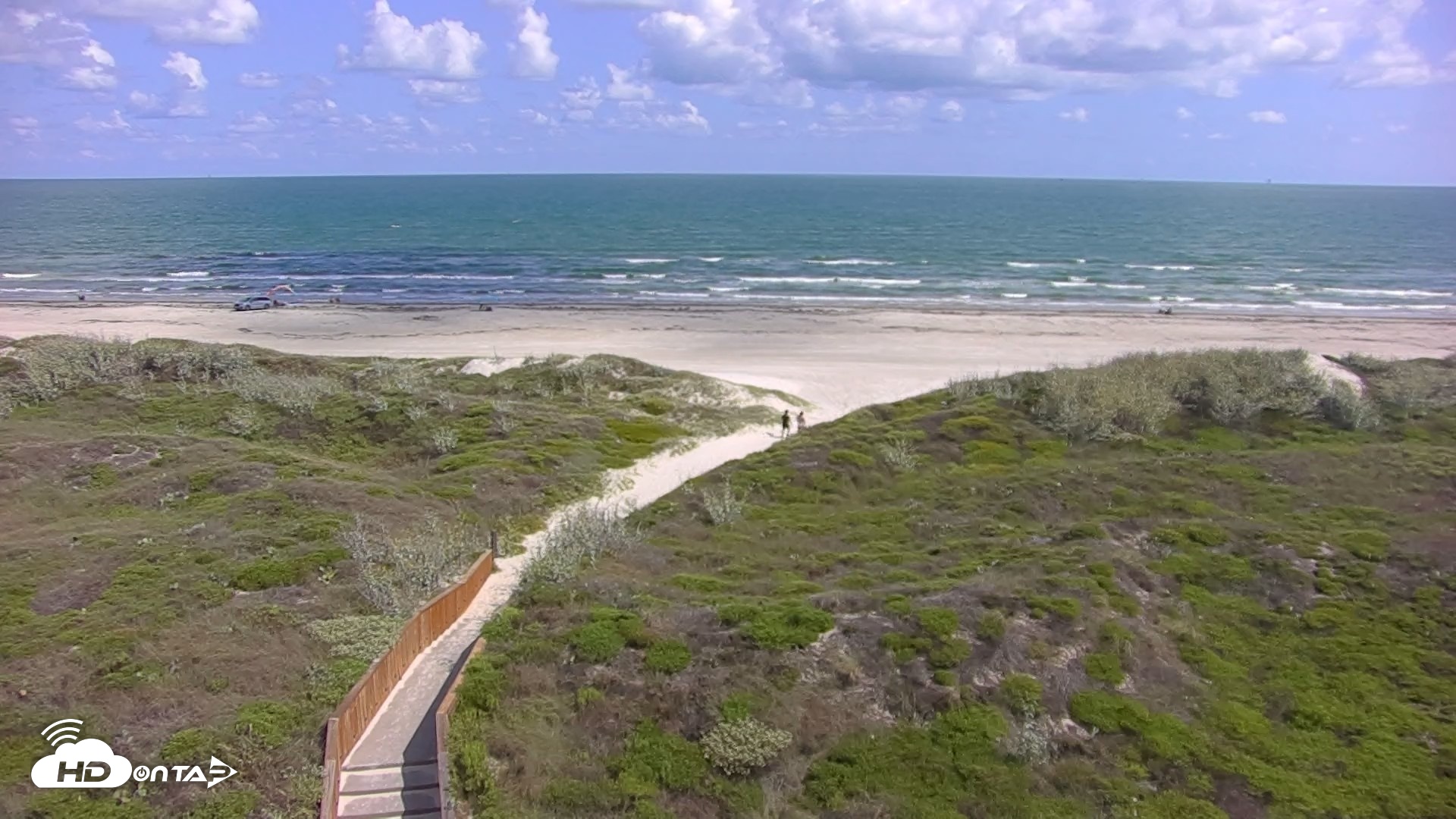 Snapshot of Casa Condos Port Aransas Beach Live Webcam taken Sep 28, 2026, 3:02pm CDT