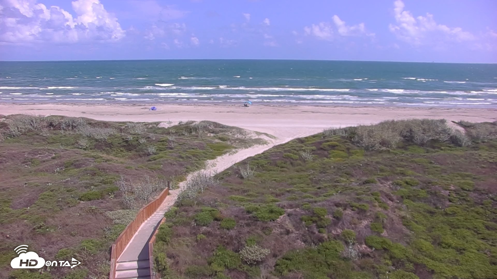 Snapshot of Casa Condos Port Aransas Beach Live Webcam taken Sep 29, 2026, 2:50pm CDT