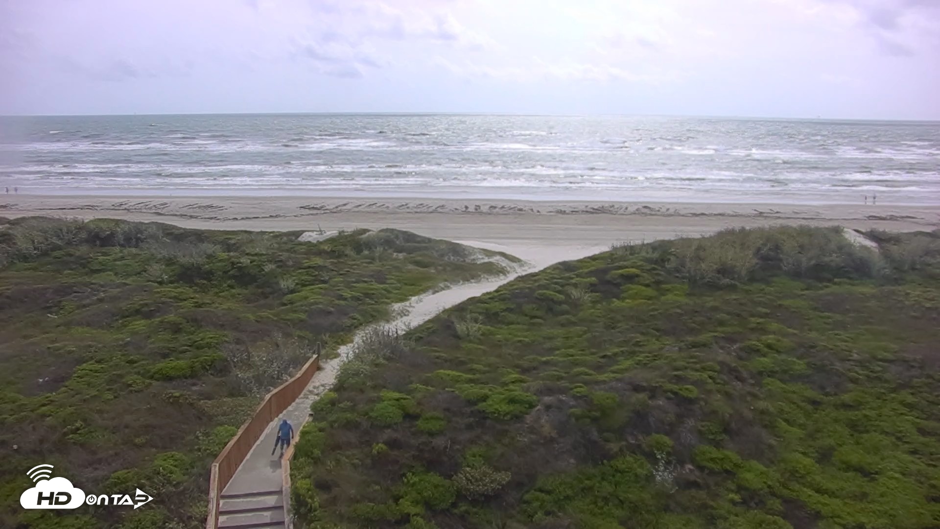 Snapshot of Casa Condos Port Aransas Beach Live Webcam taken Oct 1, 2026, 11:05am CDT