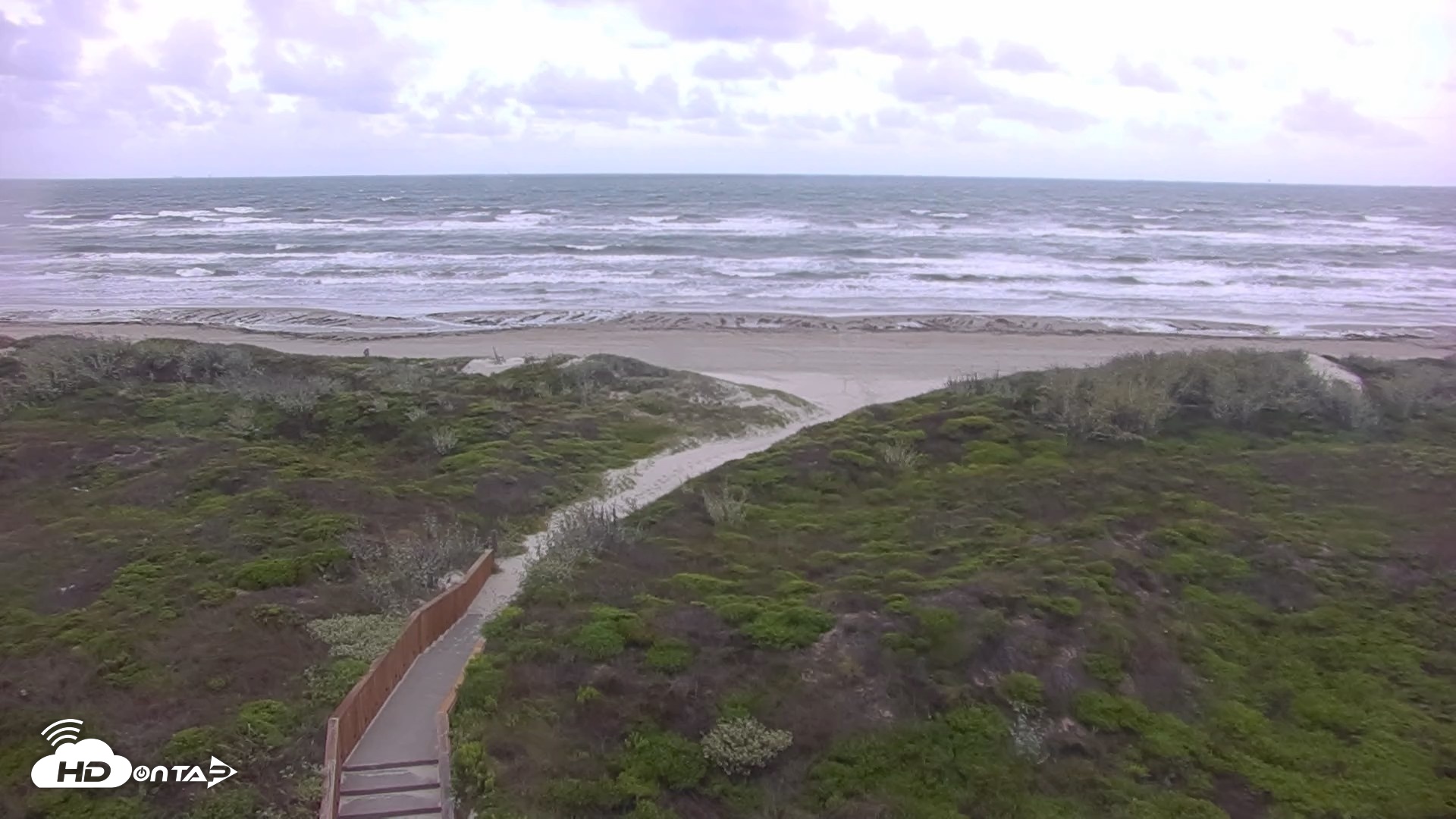 Snapshot of Casa Condos Port Aransas Beach Live Webcam taken Oct 1, 2026, 6:32pm CDT
