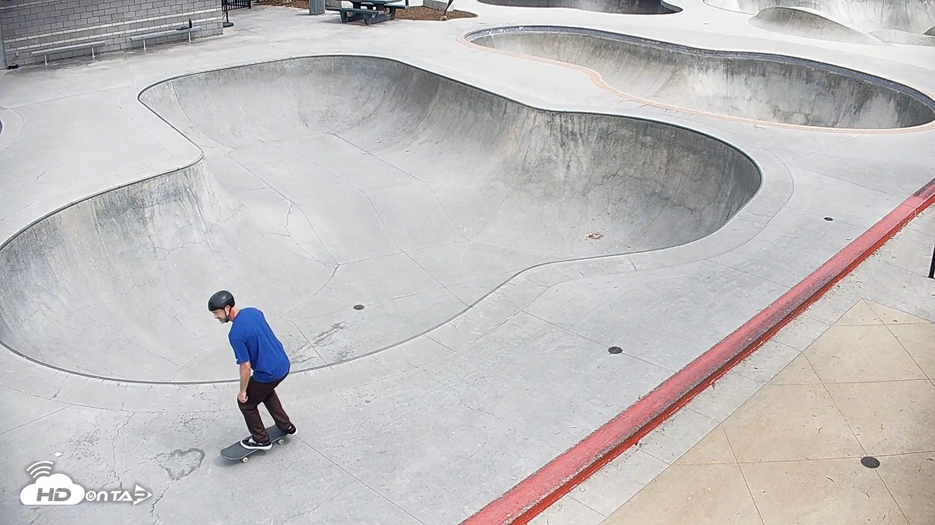 Snapshot of Etnies Skate Park Lake Forest Live Webcam taken May 26, 2026, 3:19pm PDT