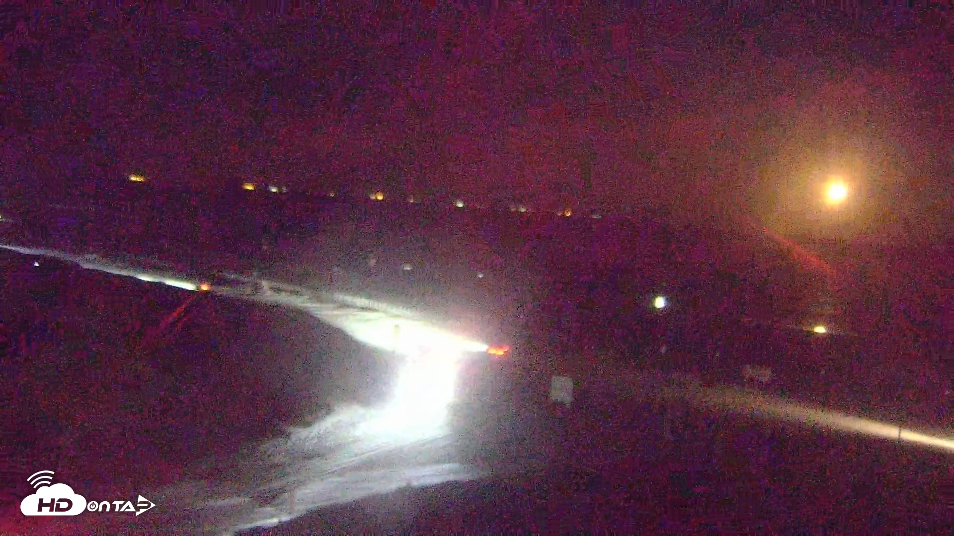 Snapshot of Sandcastle Condos Port Aransas Live Beach Cam taken Jul 11, 2025, 9:50pm CDT