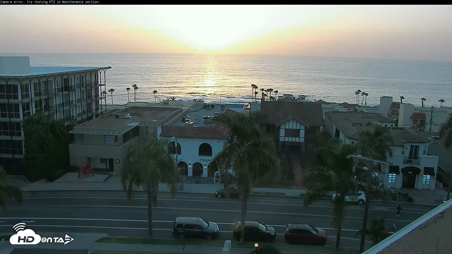 Snapshot of Inn By the Sea La Jolla Live Webcam taken May 18, 2026, 7:29pm PDT
