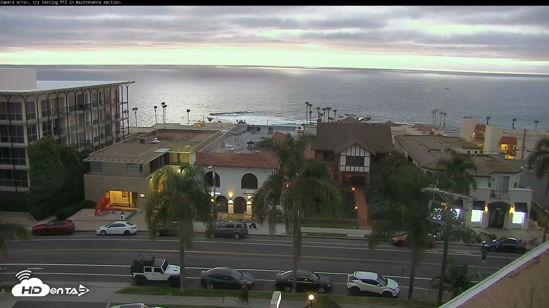 Snapshot of Inn By the Sea La Jolla Live Webcam taken Apr 10, 2026, 7:26pm PDT