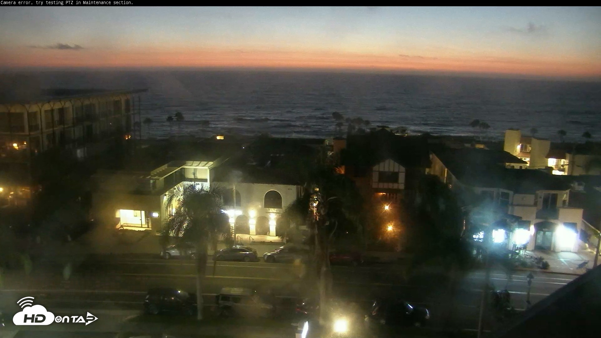 Snapshot of Inn By the Sea La Jolla Live Webcam taken Jul 22, 2026, 8:38pm PDT