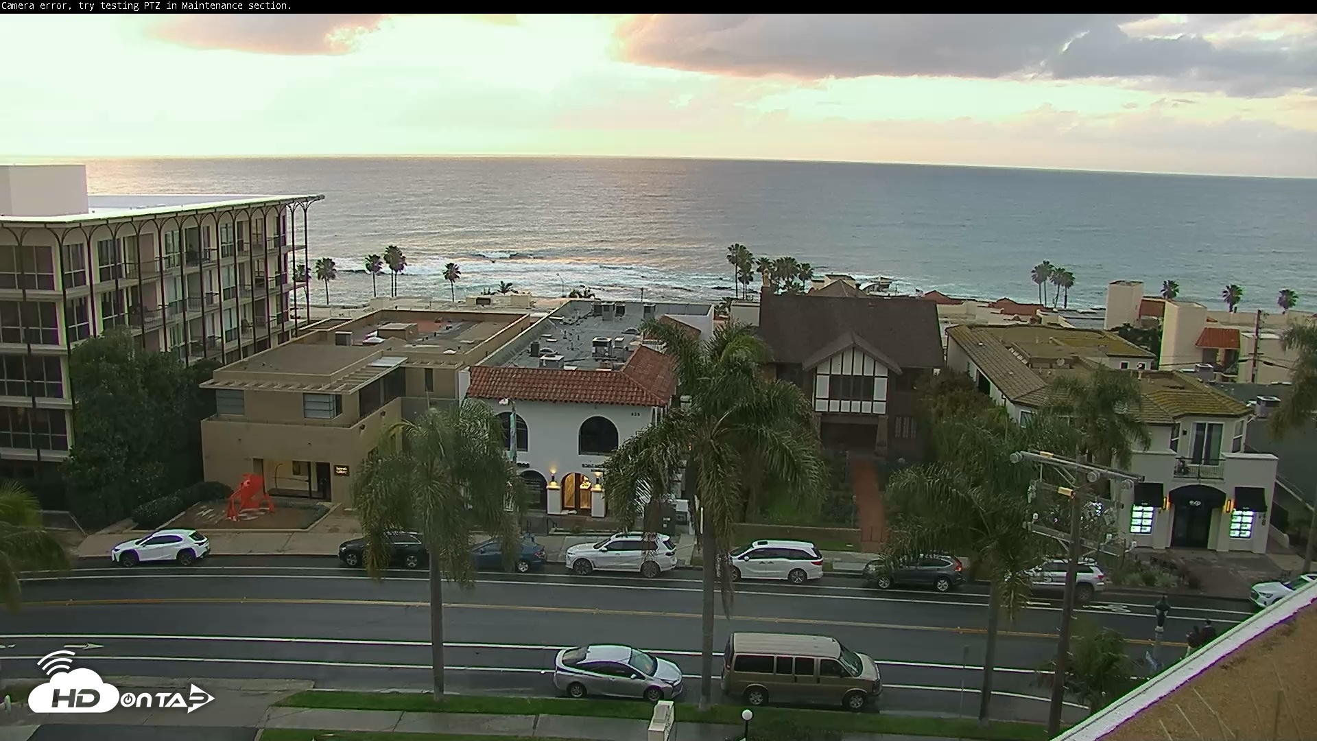 Snapshot of Inn By the Sea La Jolla Live Webcam taken Feb 17, 2026, 5:30pm PST