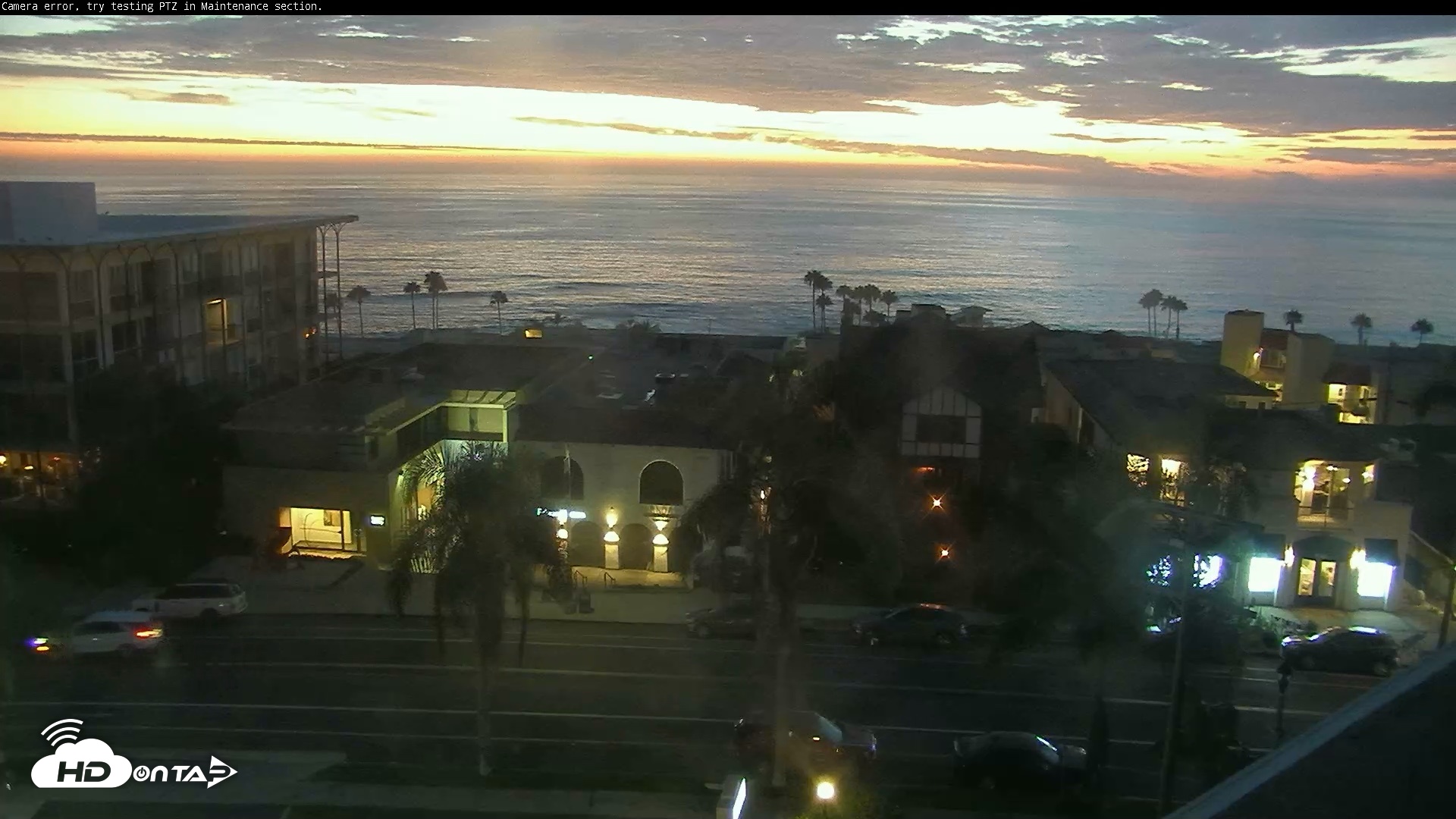 Snapshot of Inn By the Sea La Jolla Live Webcam taken Jul 20, 2026, 8:24pm PDT