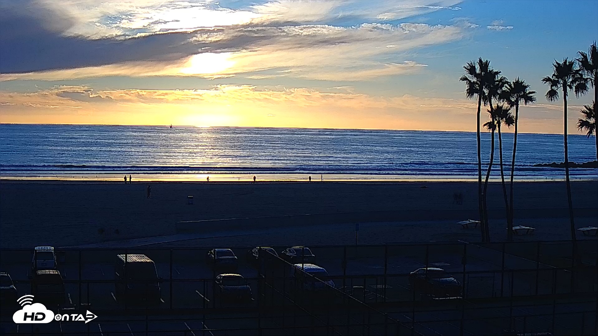 Snapshot of Venice Beach Wide View Live Webcam taken Nov 18, 2025, 4:23pm PST