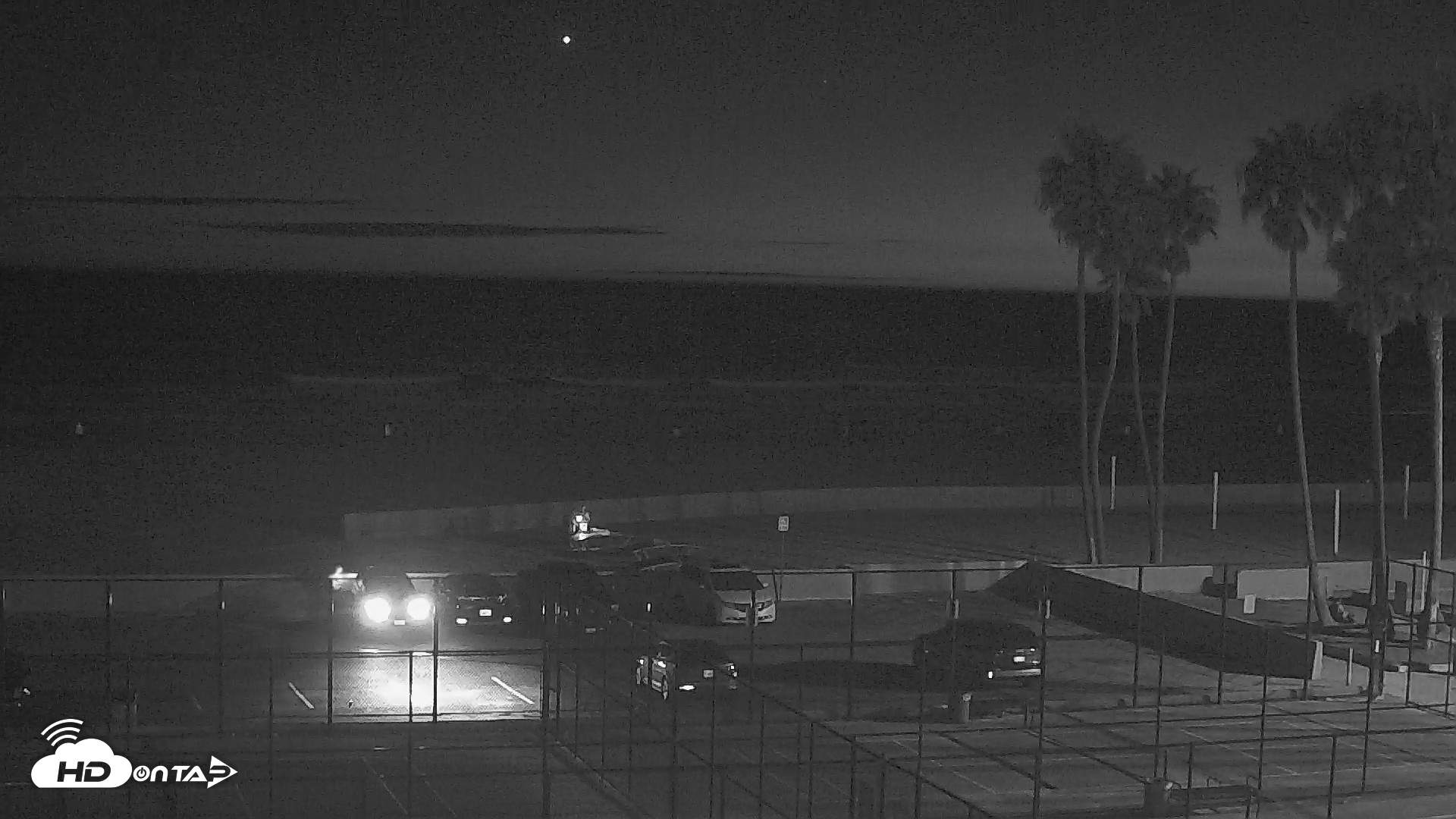 Snapshot of Venice Beach Wide View Live Webcam taken Sep 9, 2026, 8:10pm PDT