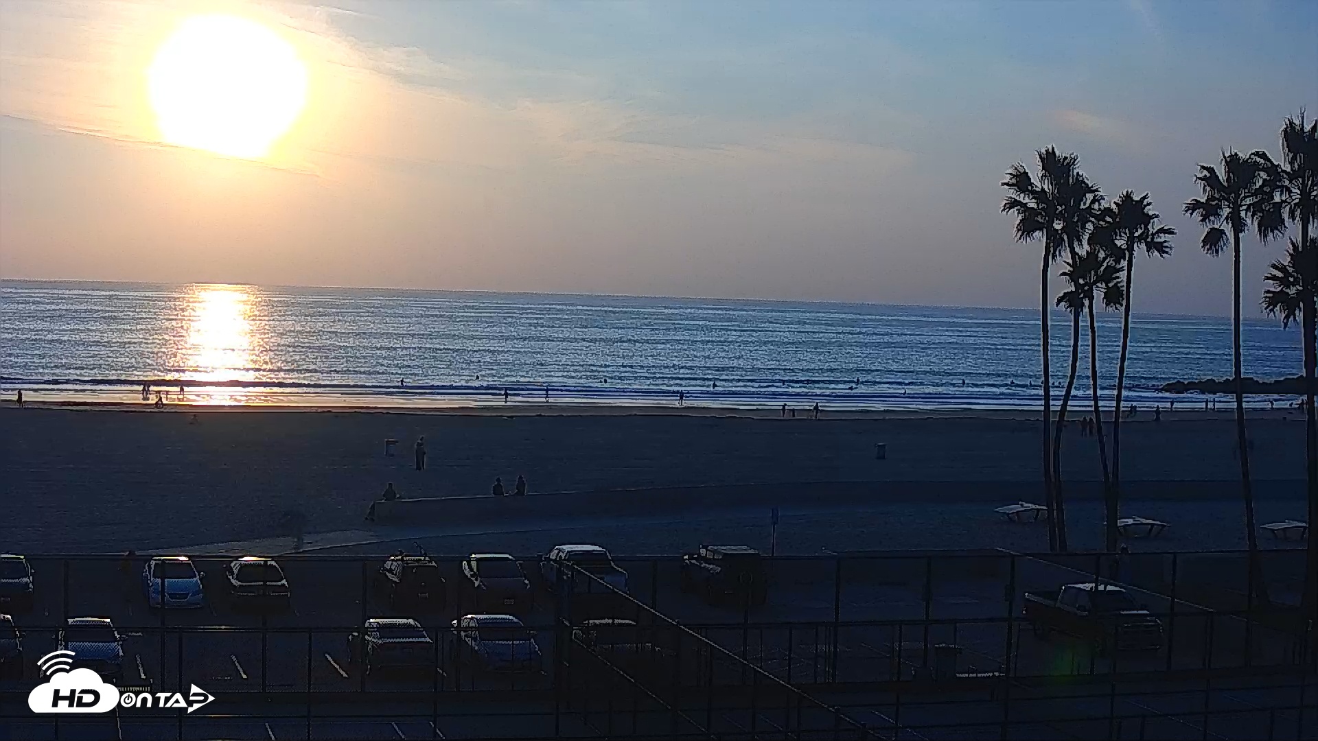 Snapshot of Venice Beach Wide View Live Webcam taken Dec 20, 2025, 4:19pm PST
