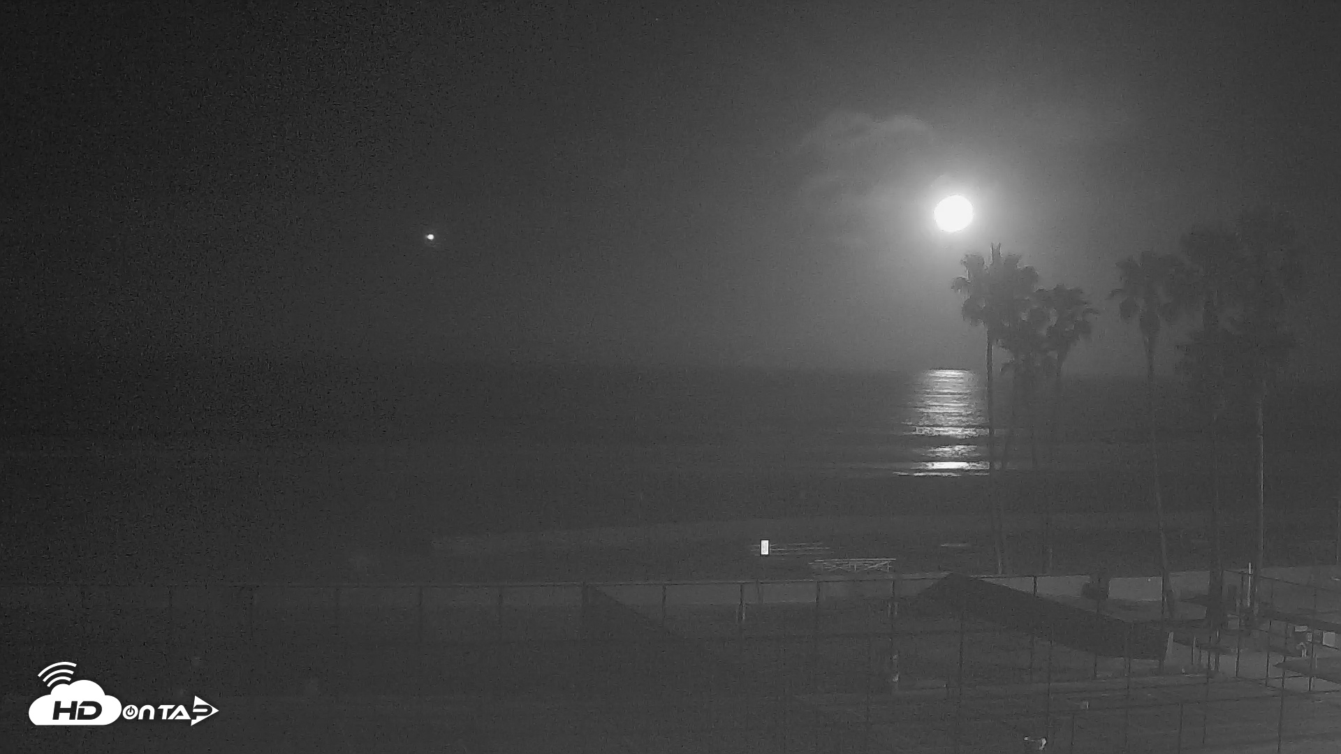 Snapshot of Venice Beach Wide View Live Webcam taken May 9, 2025, 3:46am PDT