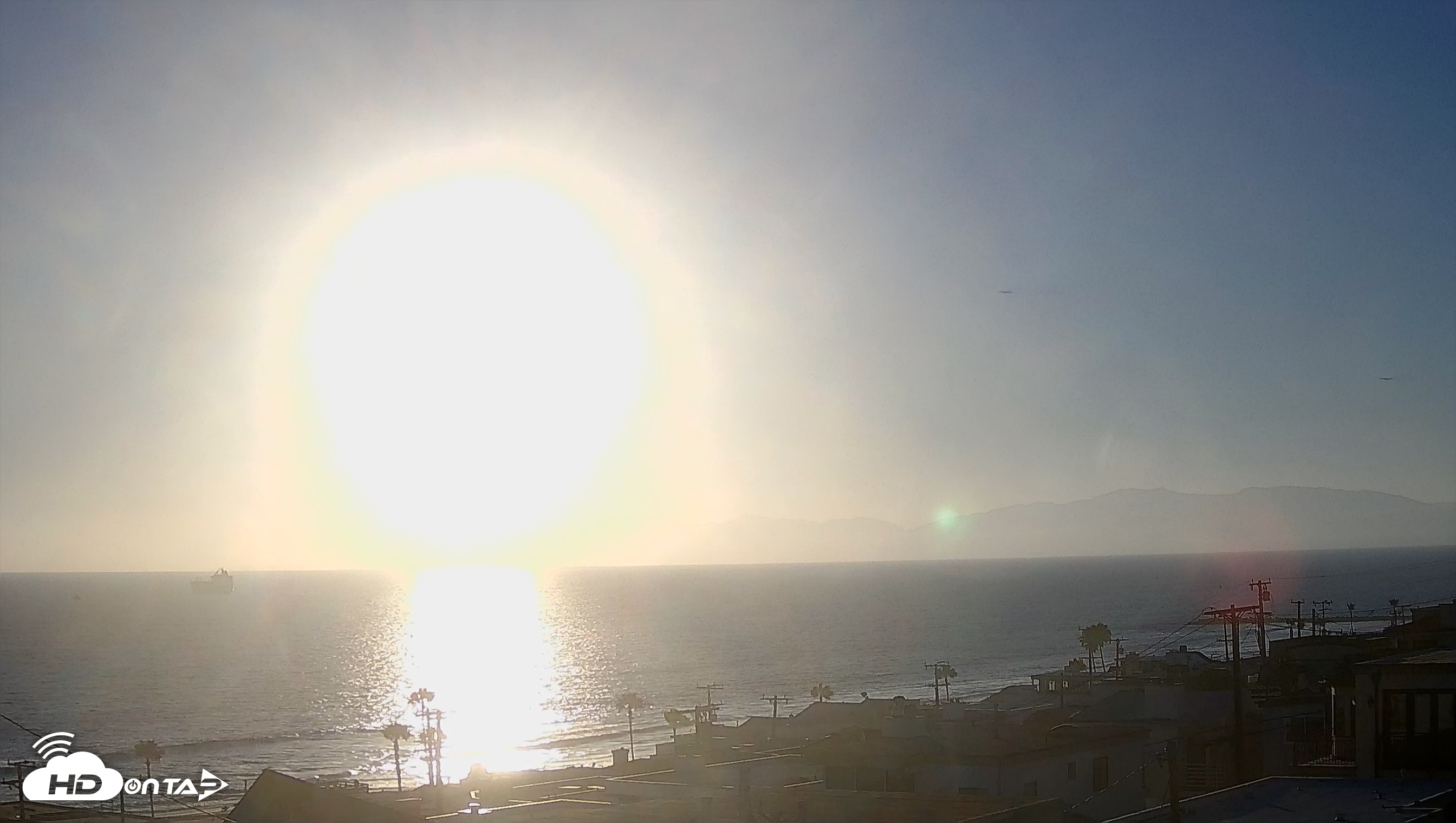 Snapshot of Santa Monica Bay Live Webcam taken Jun 22, 2026, 7:30pm PDT