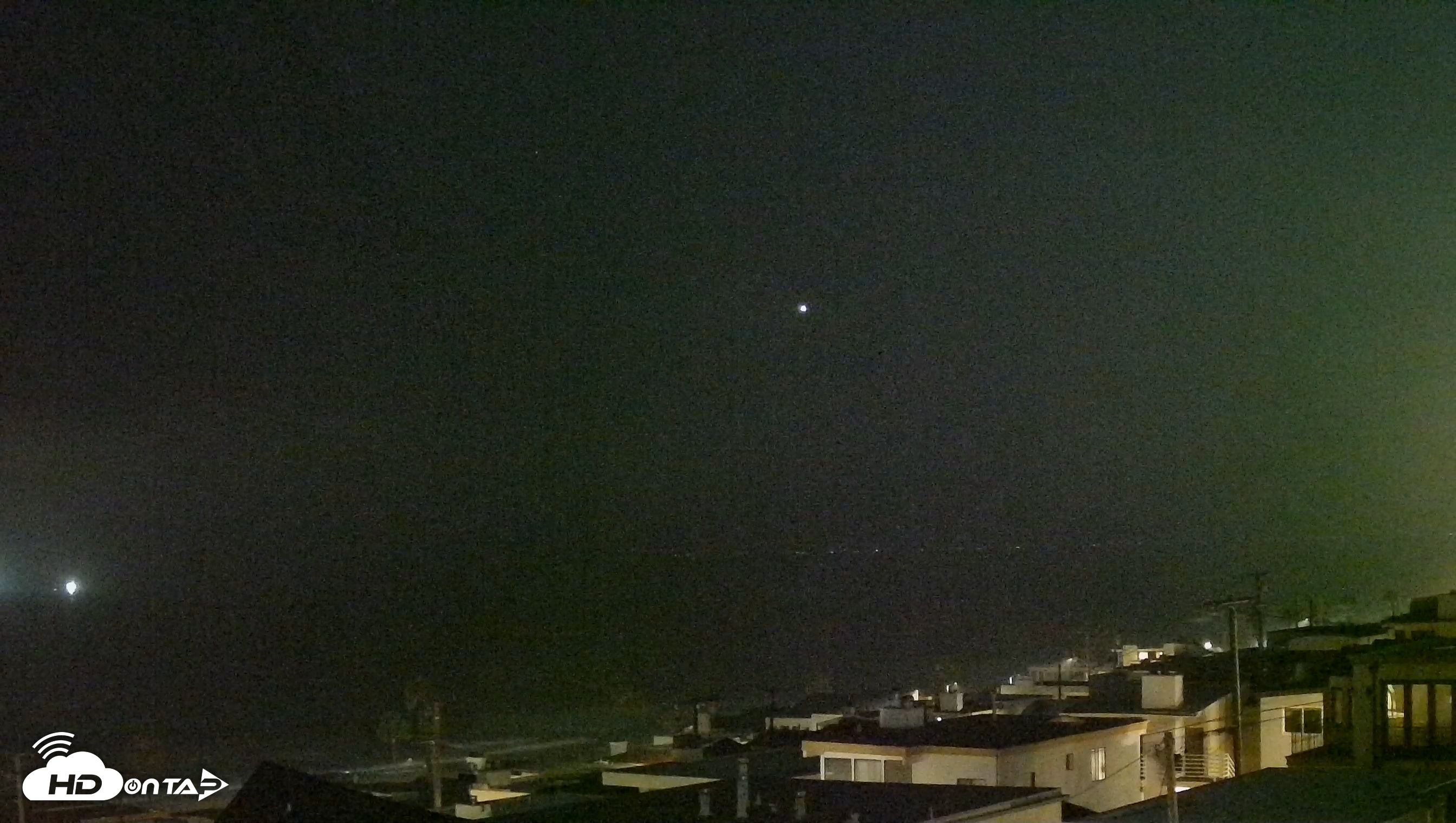 Snapshot of Santa Monica Bay Live Webcam taken Sep 11, 2026, 10:39pm PDT