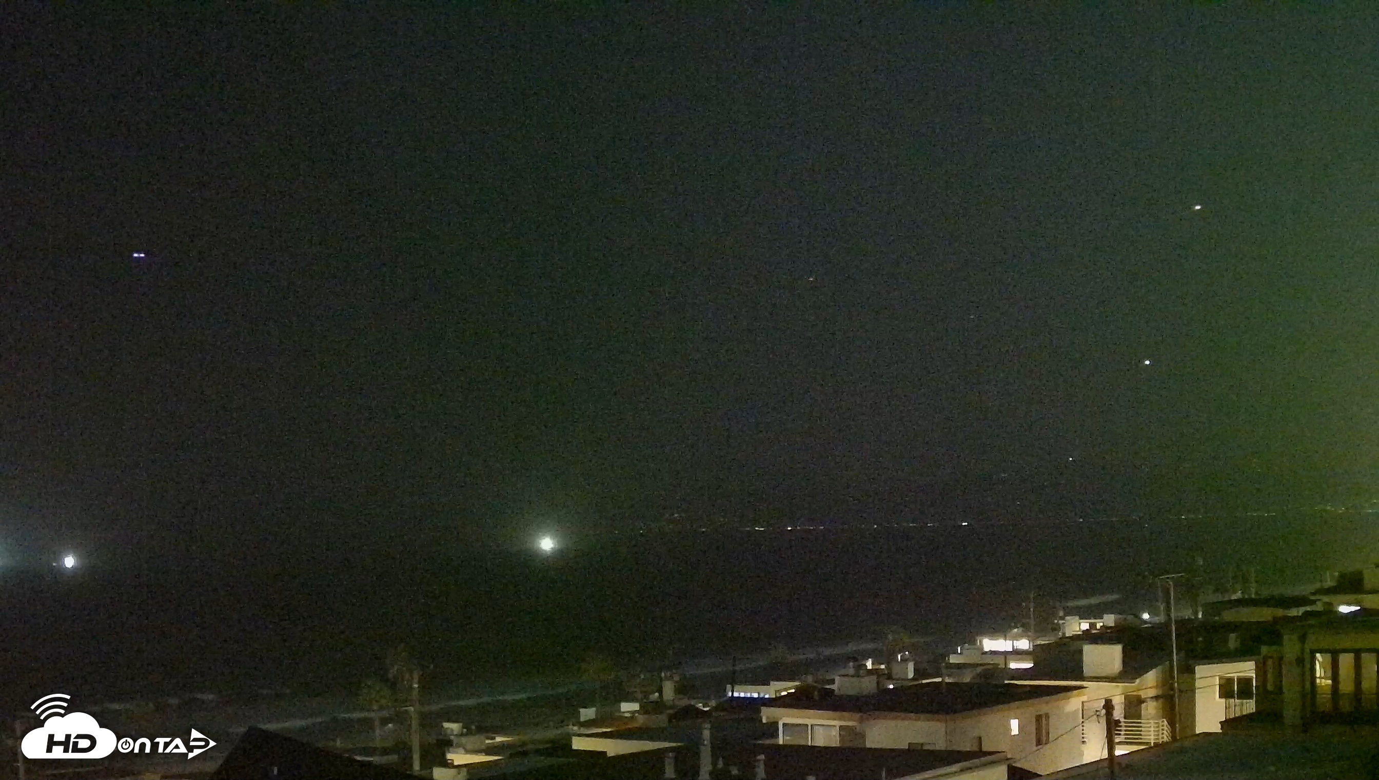 Snapshot of Santa Monica Bay Live Webcam taken Sep 11, 2026, 8:36pm PDT