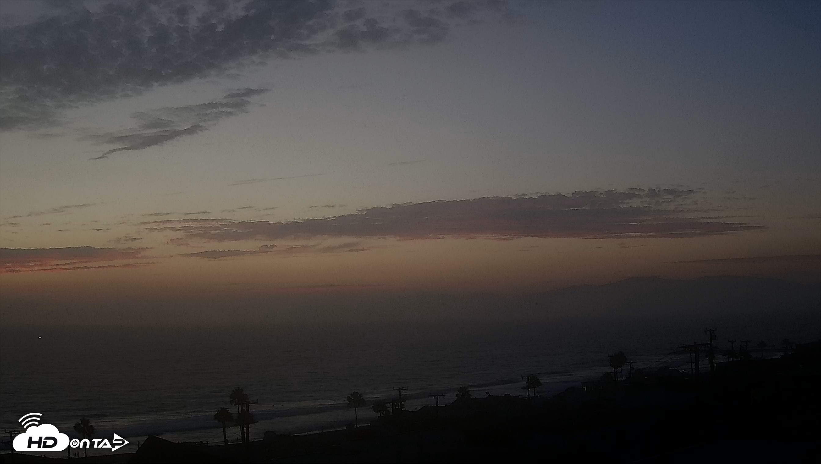 Snapshot of Santa Monica Bay Live Webcam taken Aug 29, 2026, 7:42pm PDT