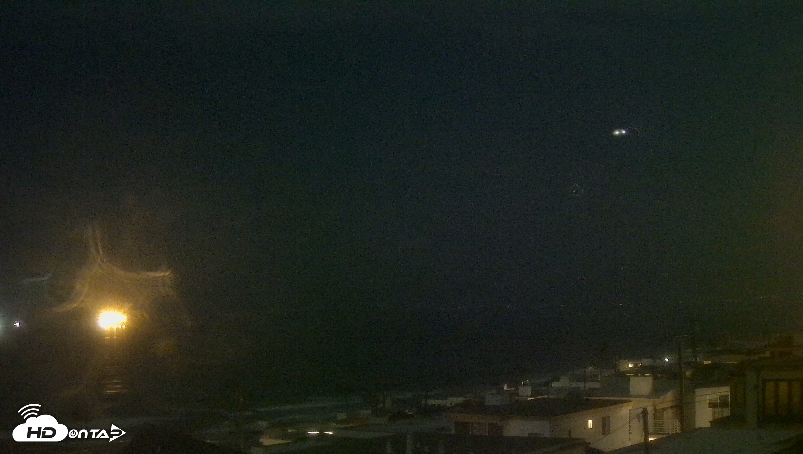Snapshot of Santa Monica Bay Live Webcam taken Aug 27, 2026, 11:40pm PDT