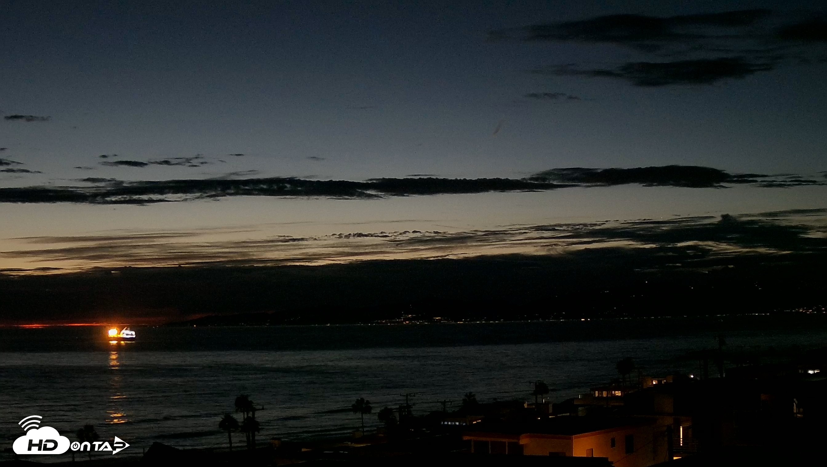 Snapshot of Santa Monica Bay Live Webcam taken Sep 8, 2026, 7:51pm PDT