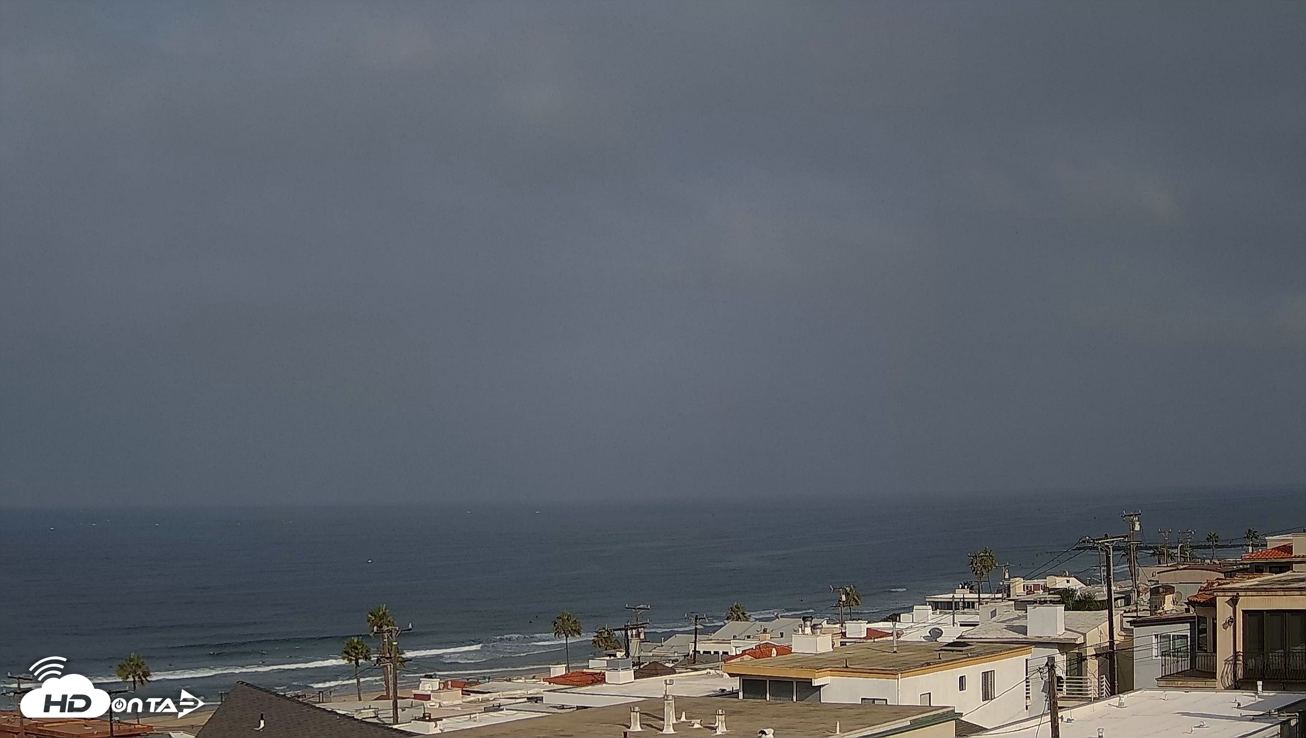 Snapshot of Santa Monica Bay Live Webcam taken Sep 13, 2026, 8:41am PDT