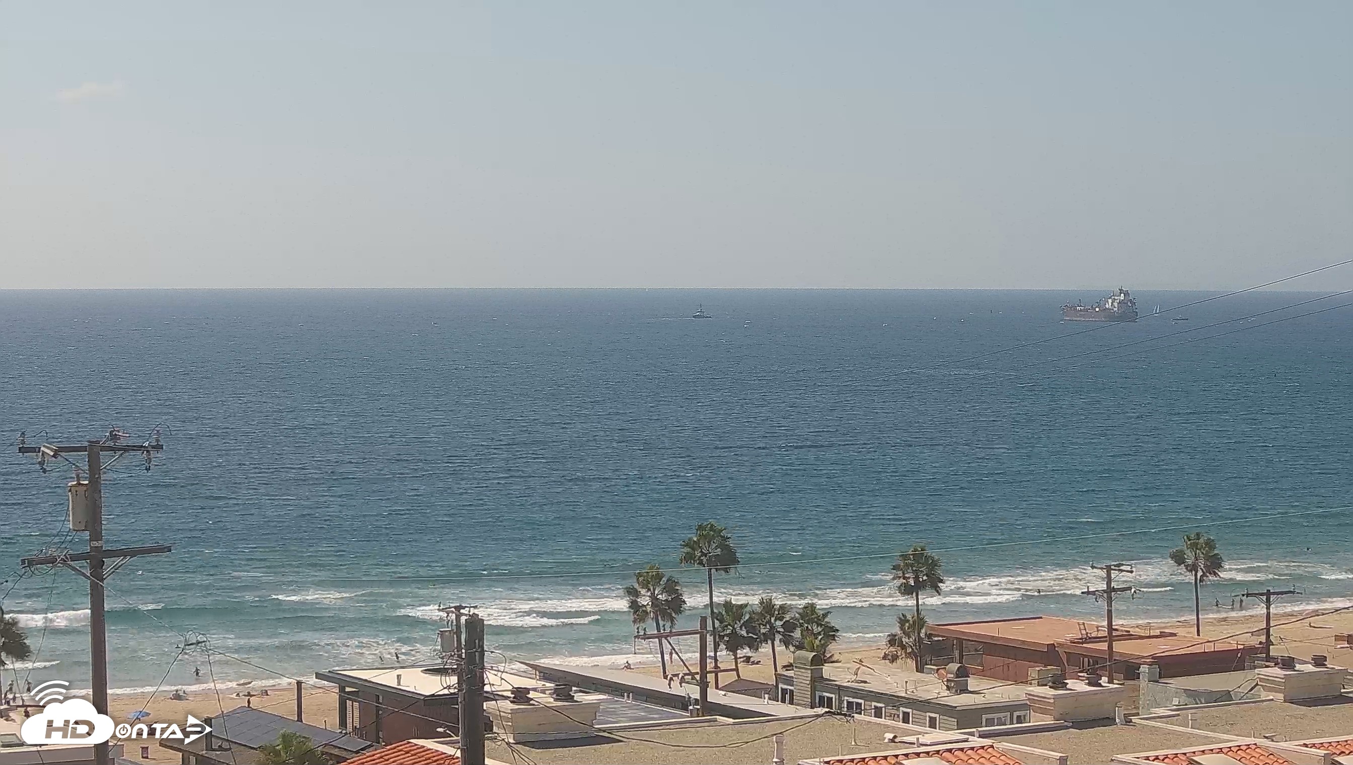 Snapshot of Santa Monica Bay Live Webcam taken Sep 18, 2026, 2:51pm PDT