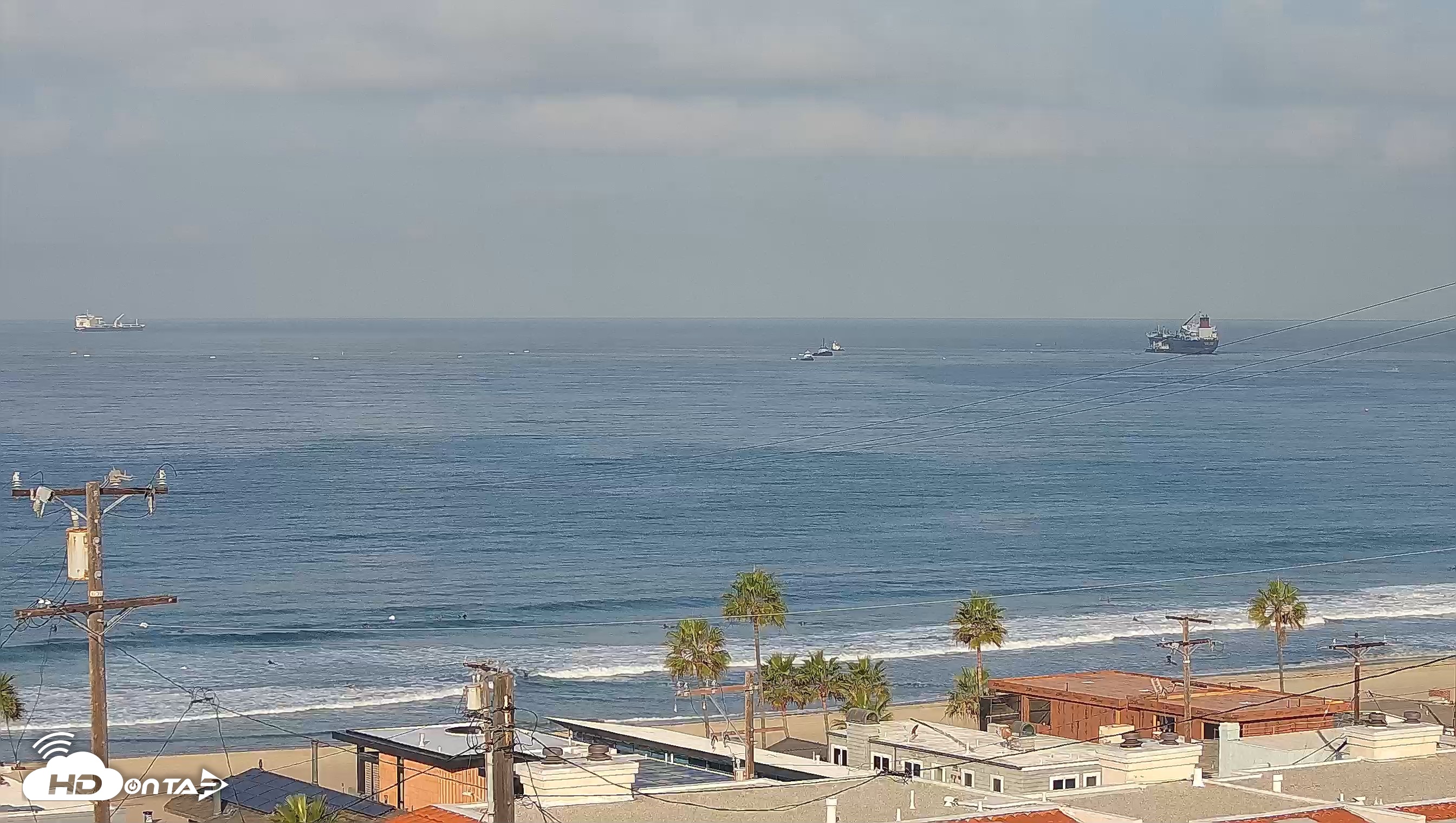 Snapshot of Santa Monica Bay Live Webcam taken Sep 22, 2026, 8:16am PDT
