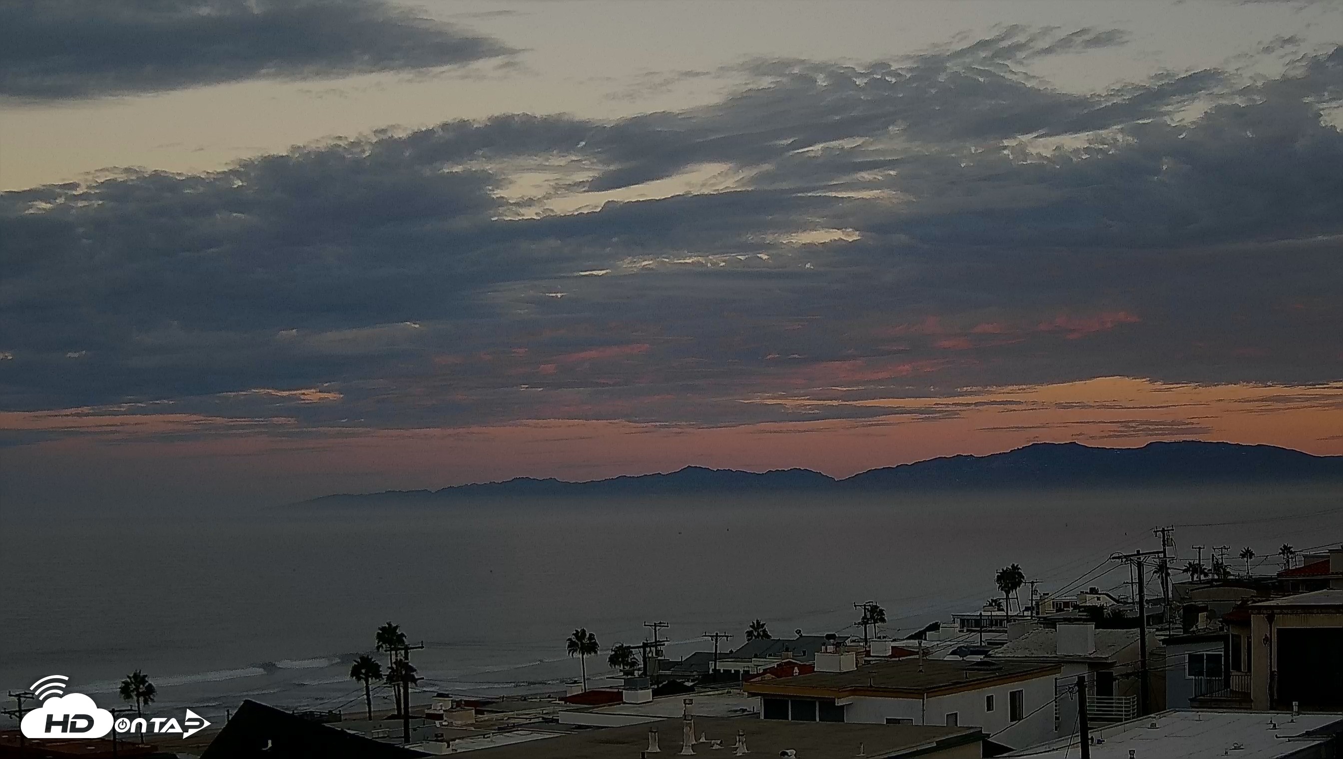 Snapshot of Santa Monica Bay Live Webcam taken Sep 8, 2026, 6:34am PDT