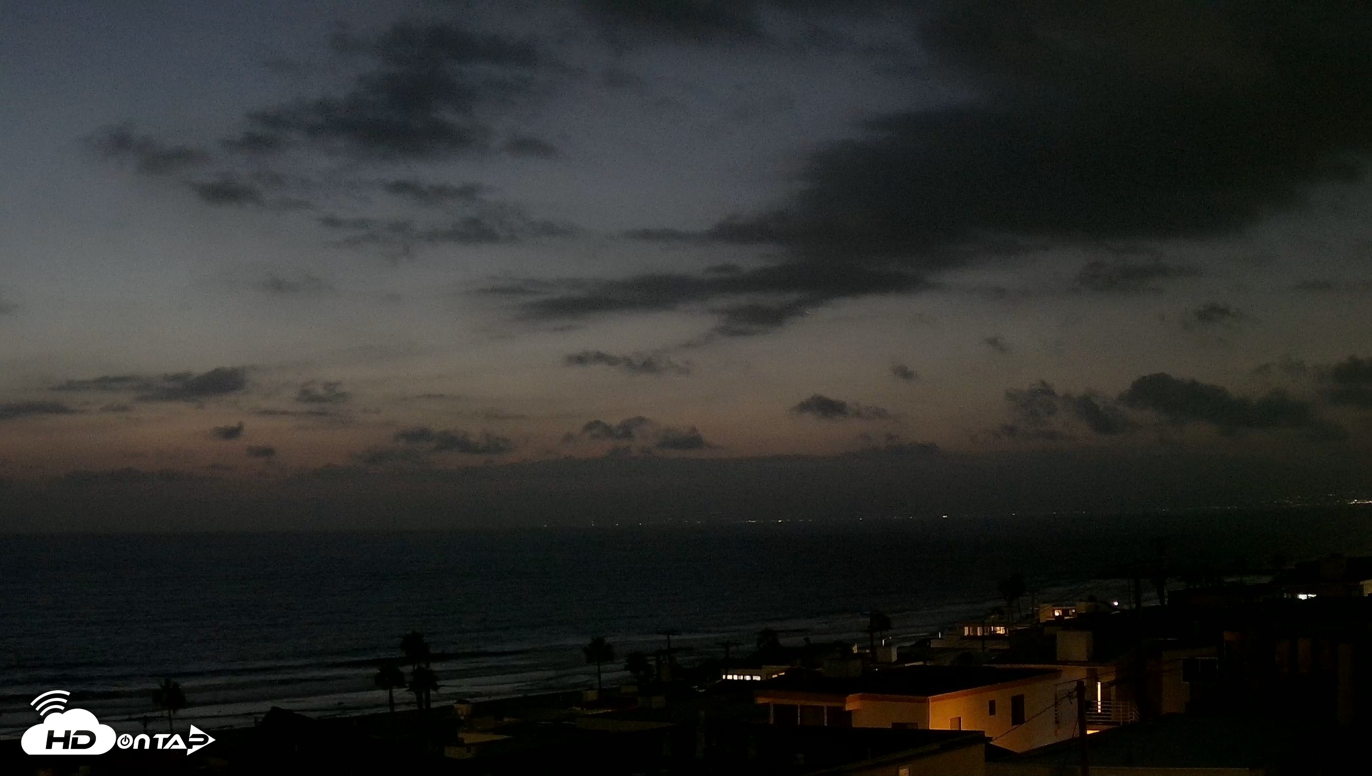 Snapshot of Santa Monica Bay Live Webcam taken Sep 15, 2026, 7:39pm PDT