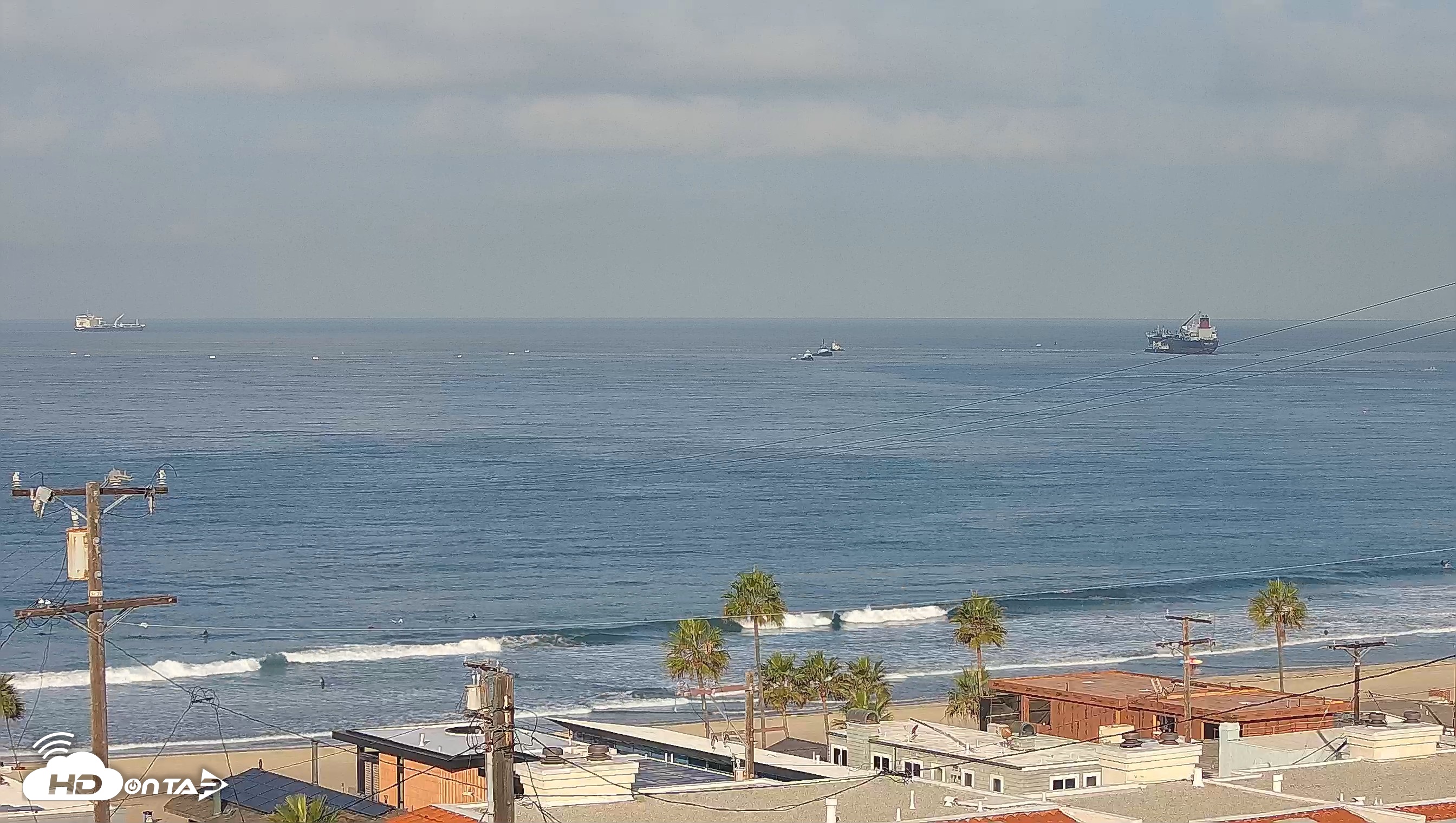 Snapshot of Santa Monica Bay Live Webcam taken Sep 22, 2026, 8:16am PDT