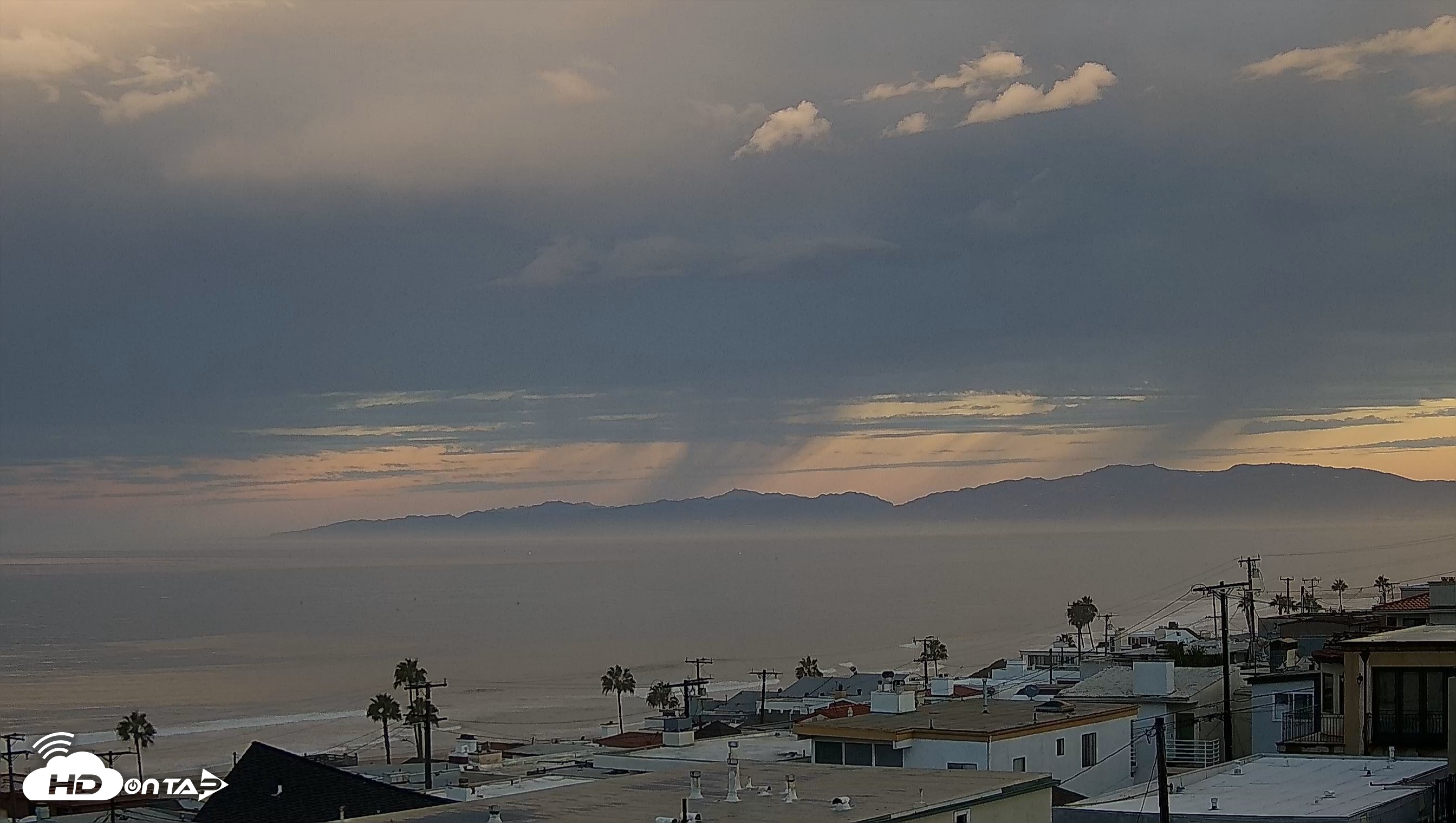 Snapshot of Santa Monica Bay Live Webcam taken Sep 7, 2026, 6:39am PDT
